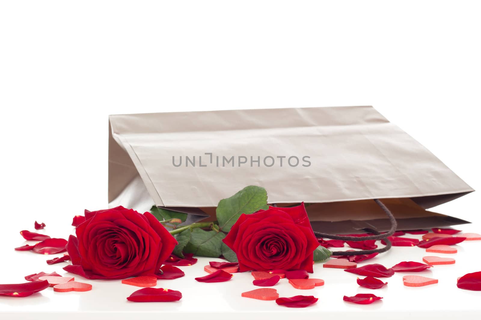 Roses in a bag