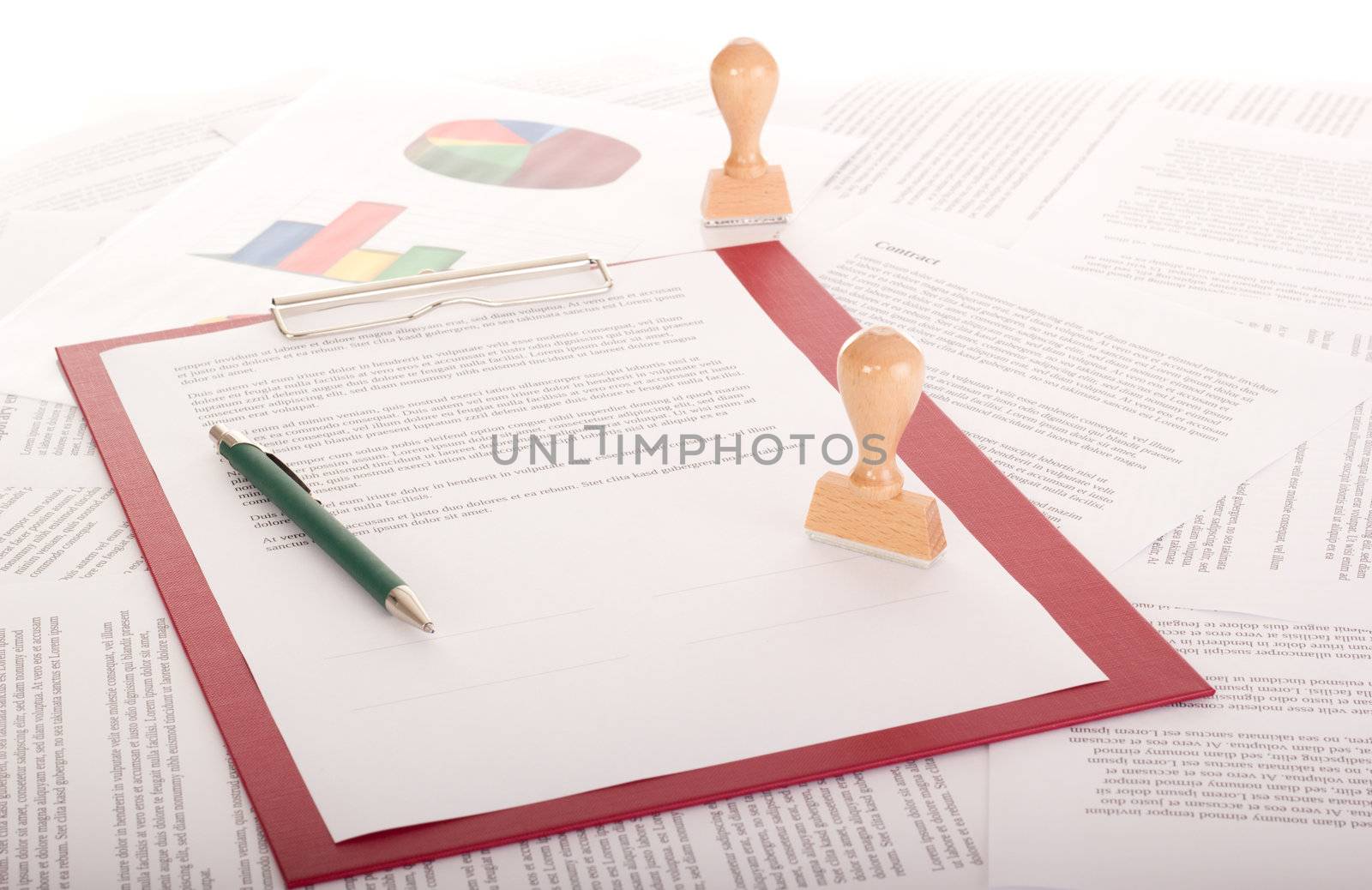 A lot of paperwork