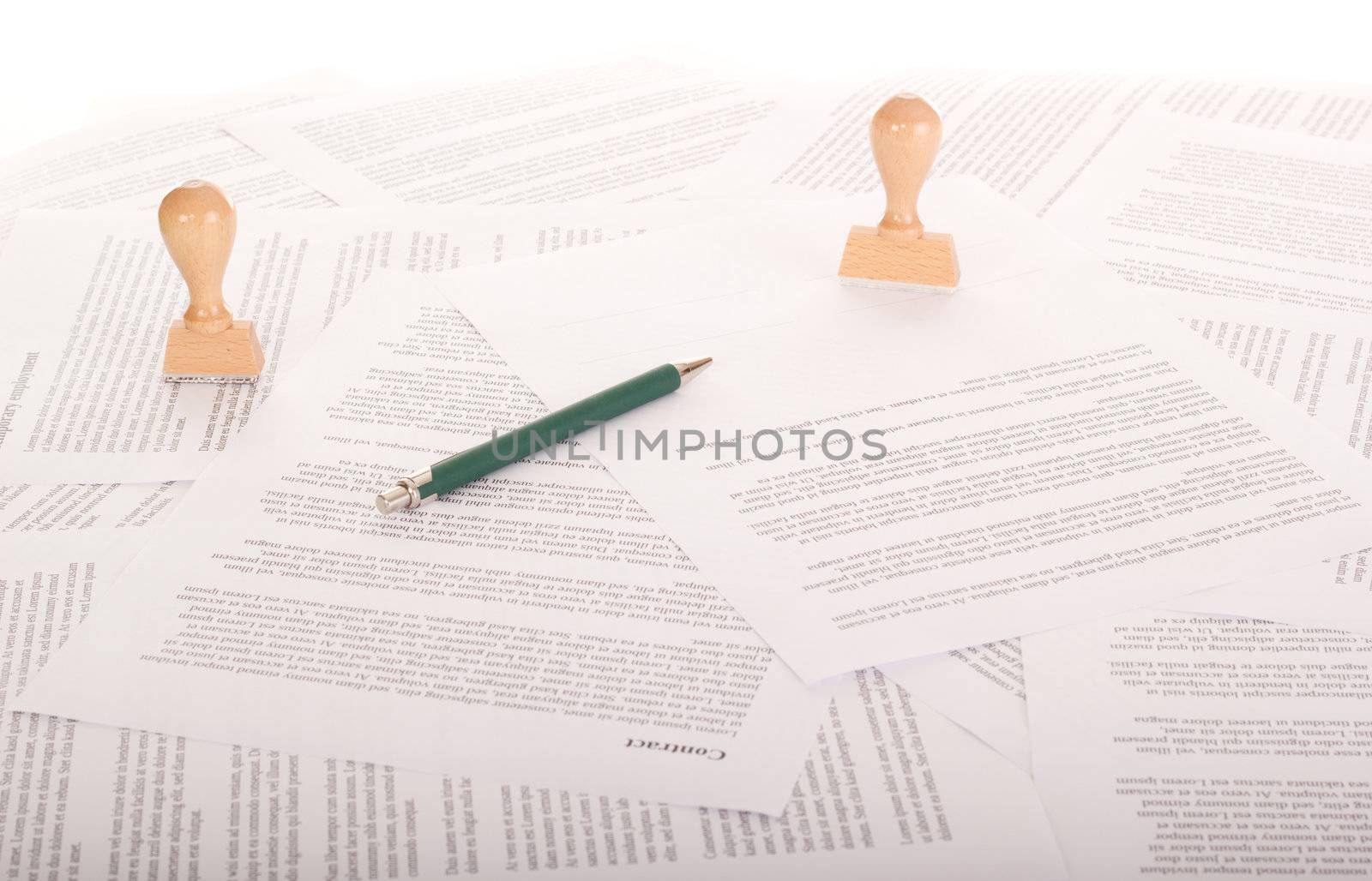 A lot of paperwork