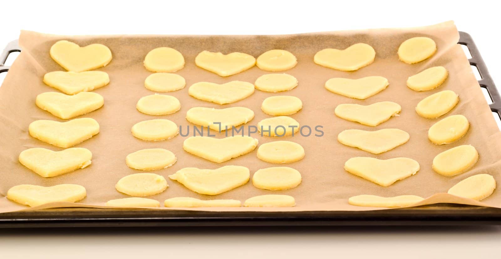Baking cookies for christmas