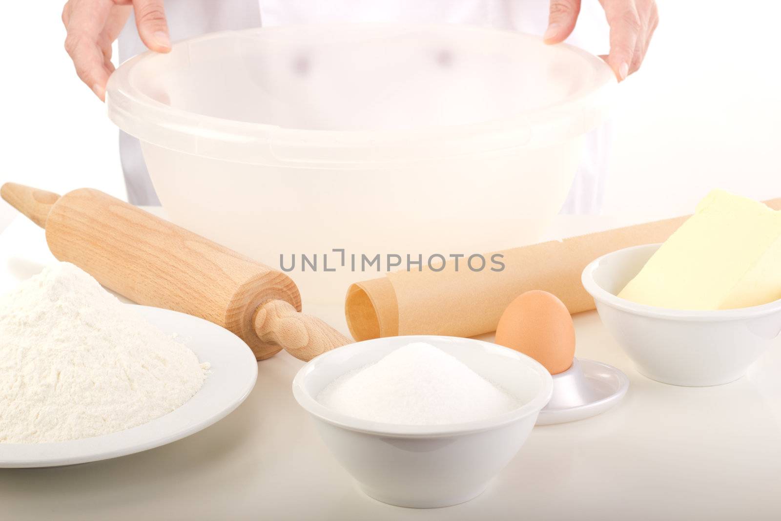 Ingredients for baking