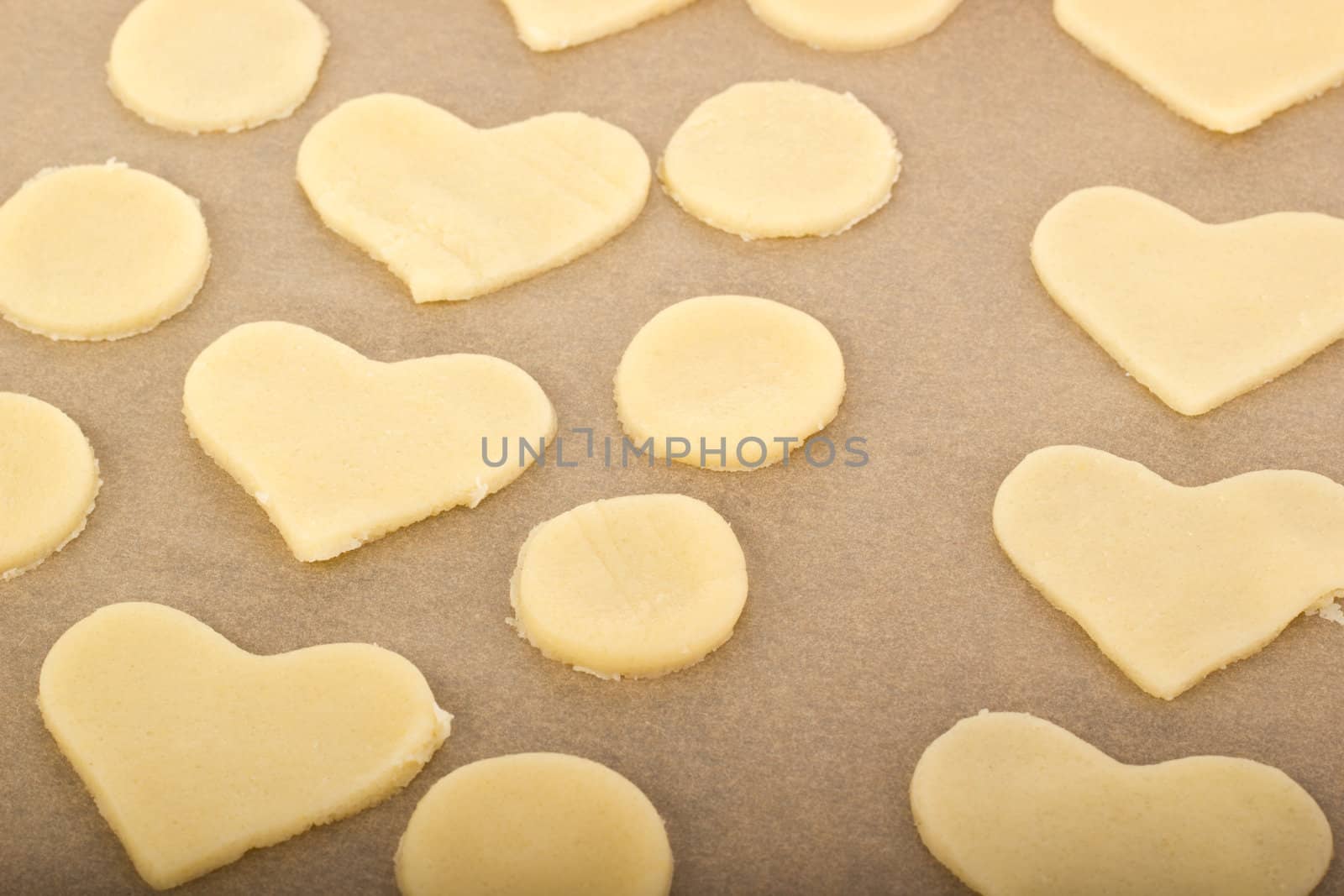 Baking cookies for christmas