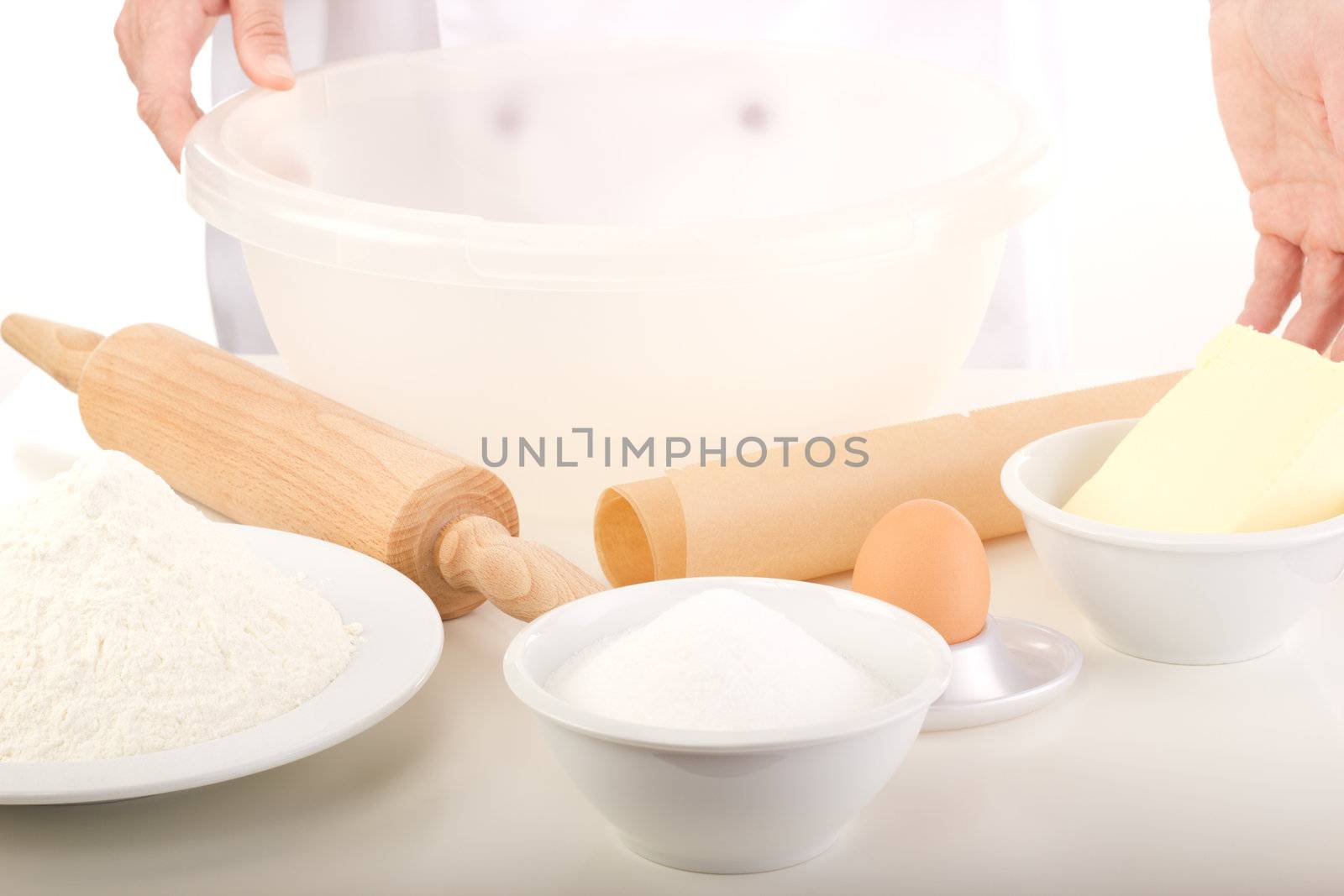 Ingredients for baking