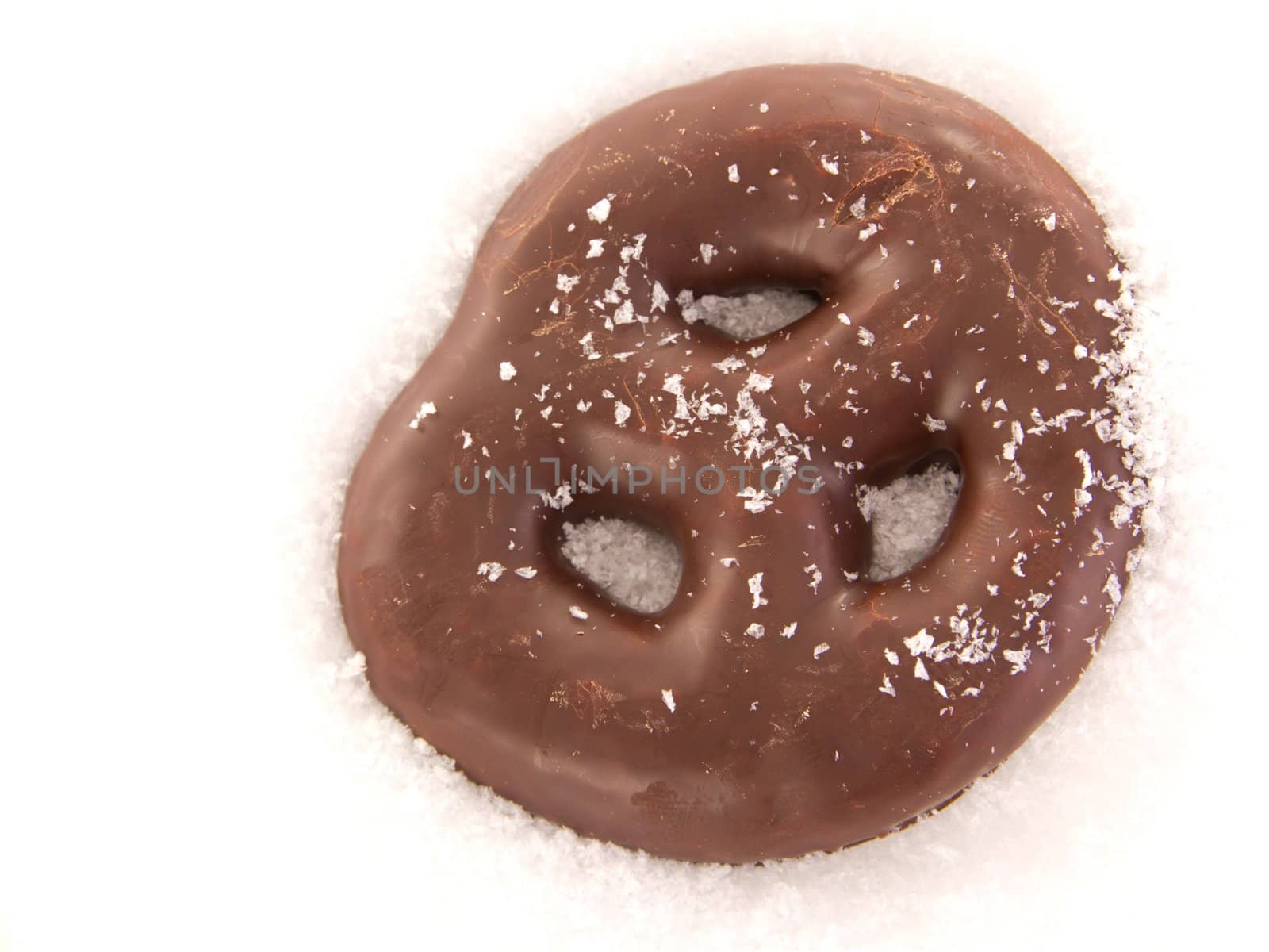 Gingerbread in snow
