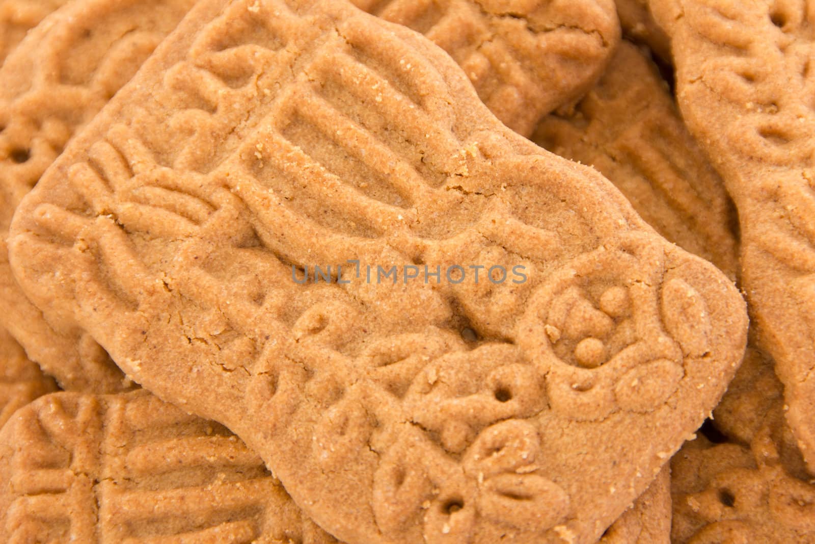 Closeup of some speculoos