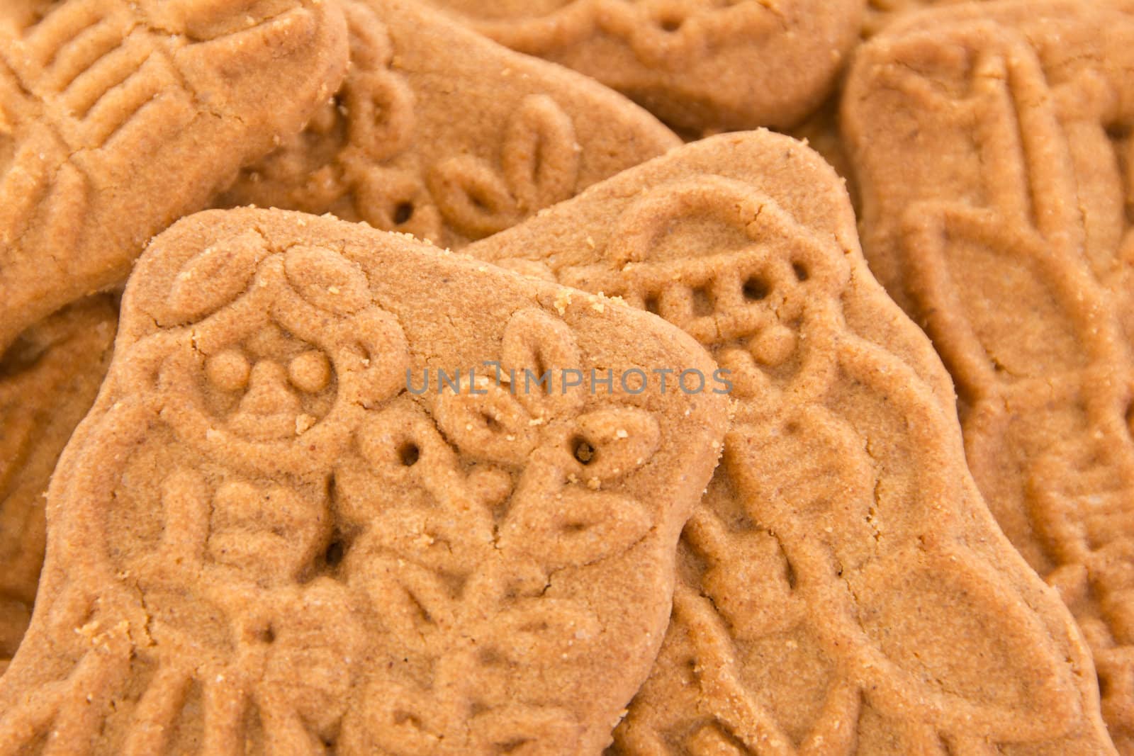 Closeup of some speculoos