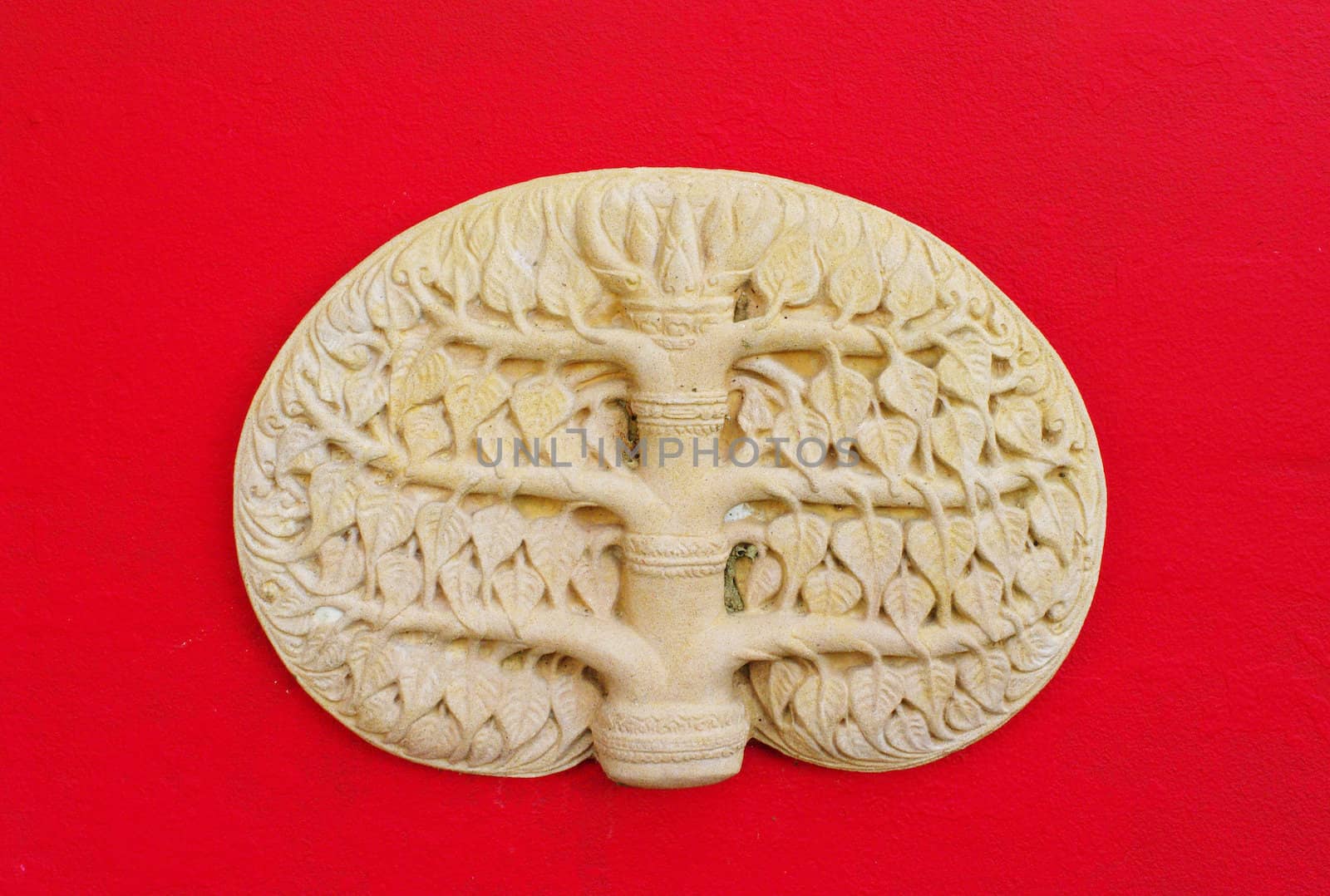 Bodhi tree earthenware, Thai art