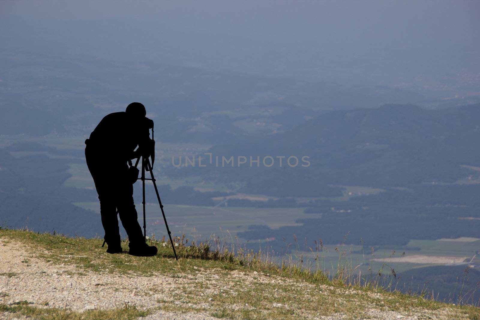 Man taking photos