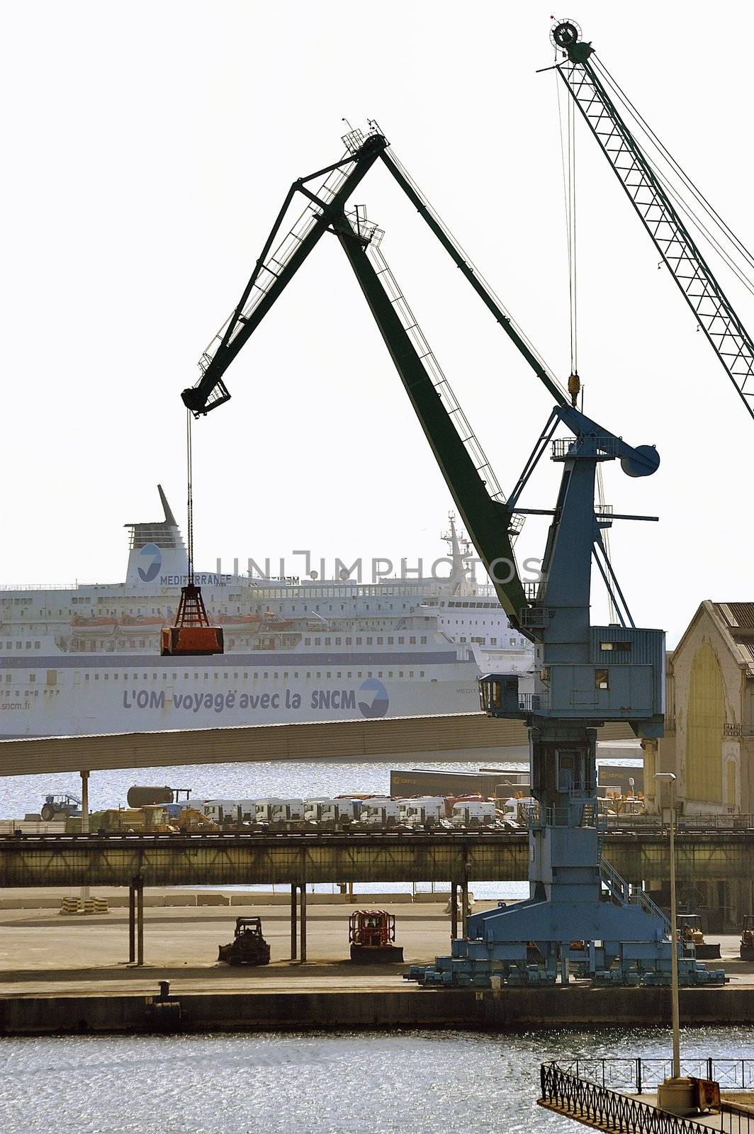 on the port of Marseille 