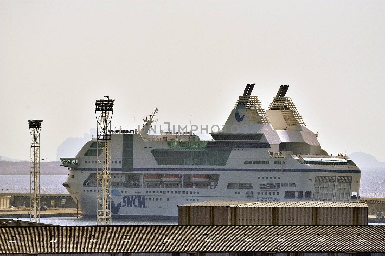 on the port of Marseille 
