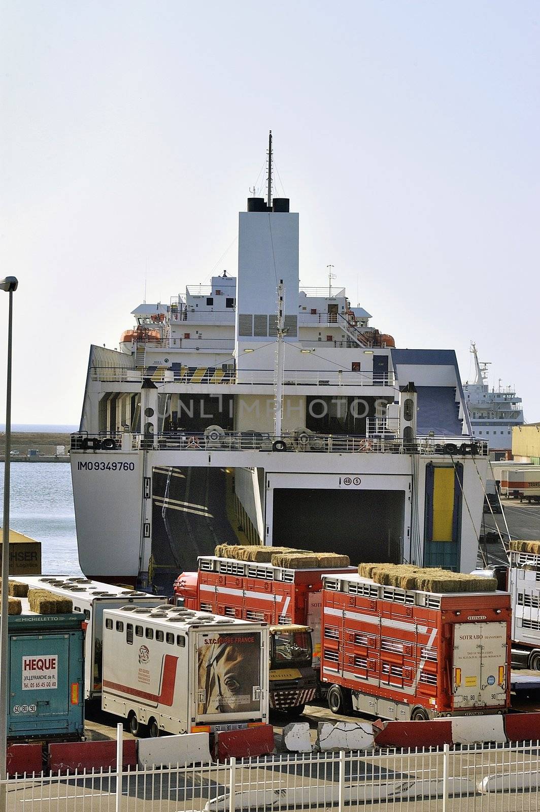 on the port of Marseille 