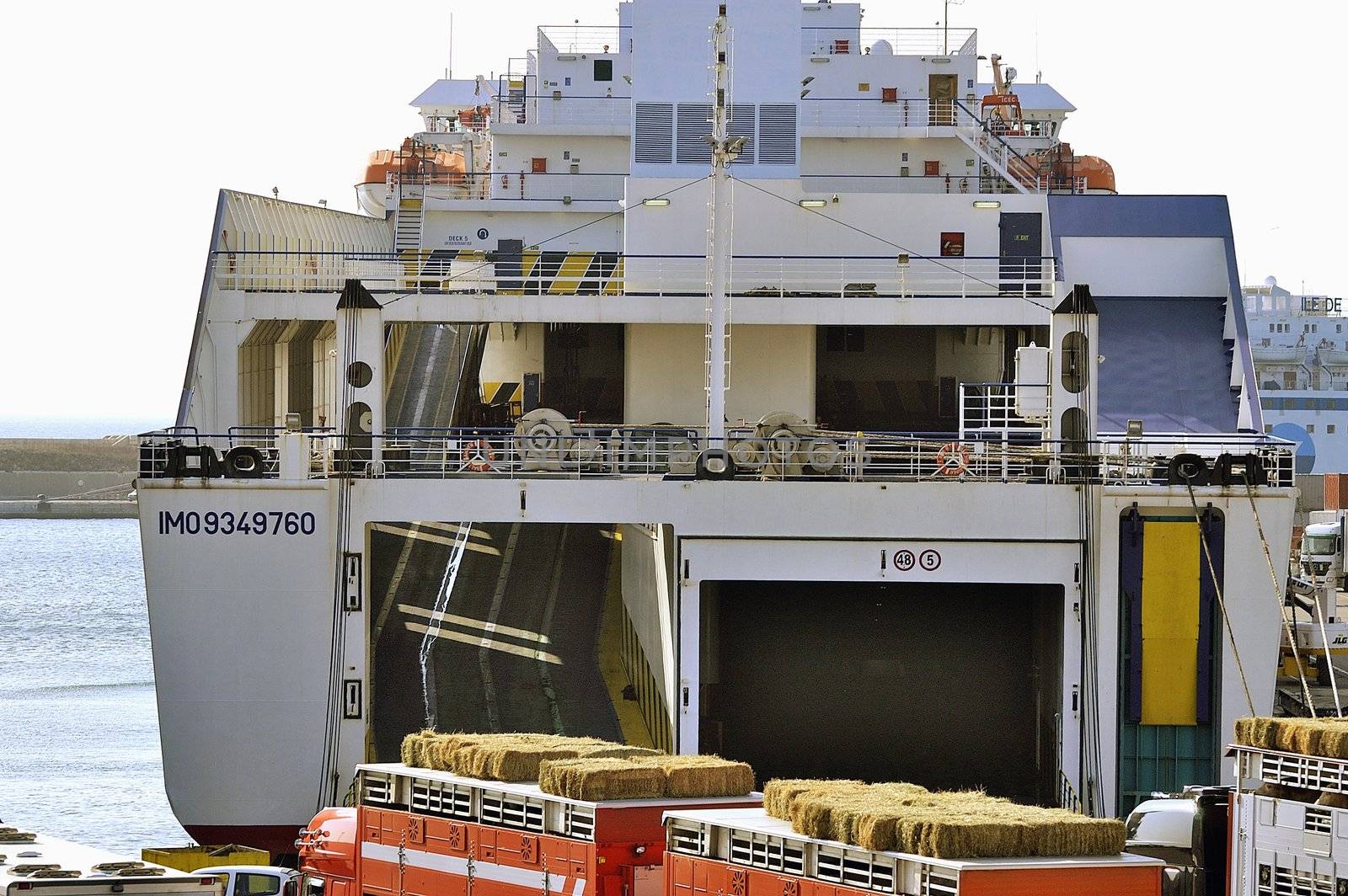 on the port of Marseille 
