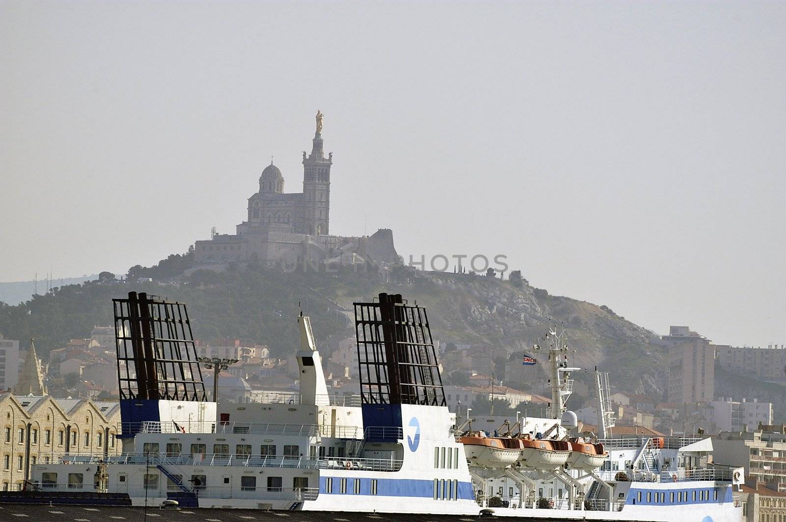 on the port of Marseille 
