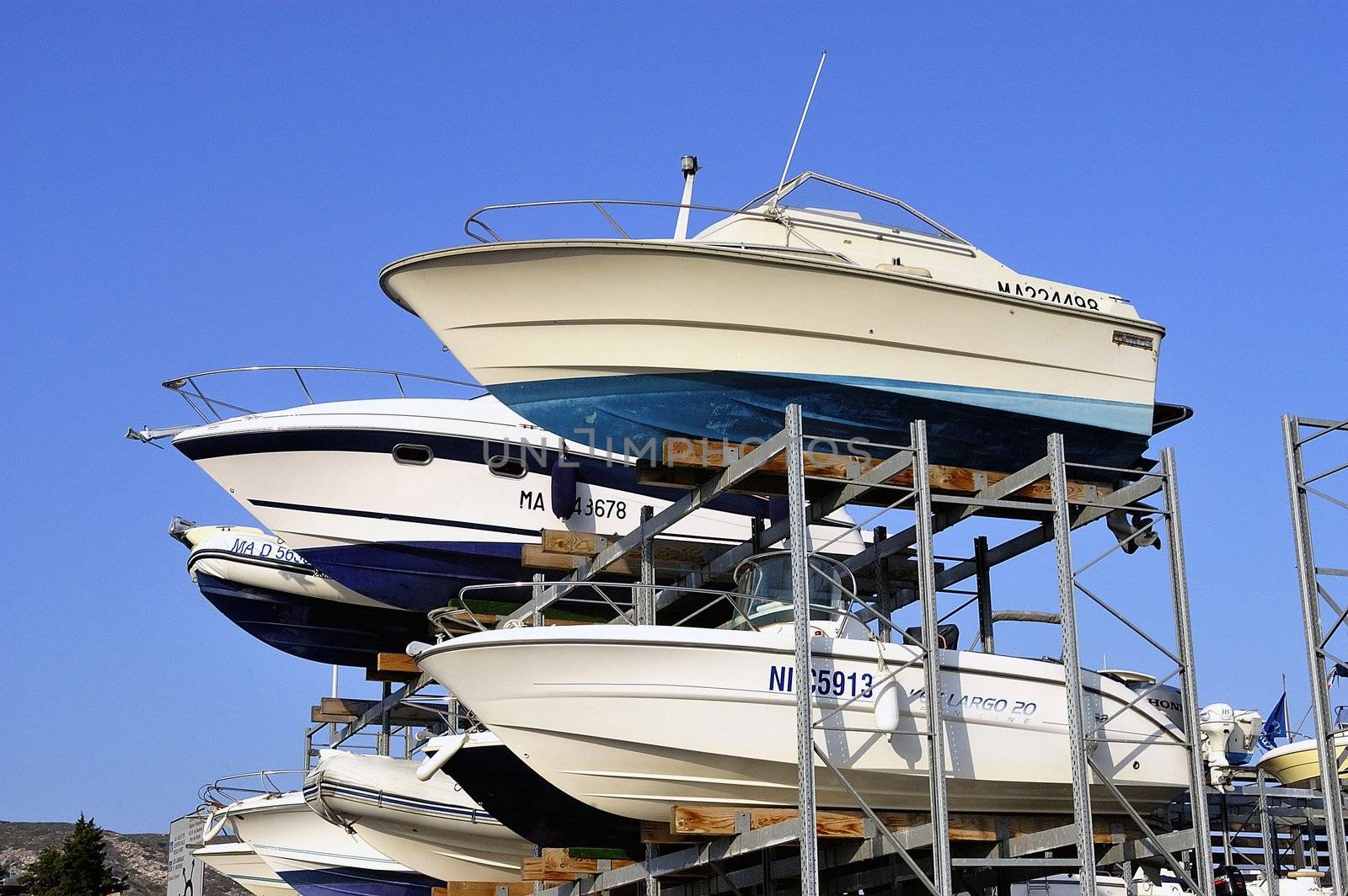 Wintering of the boats except season
