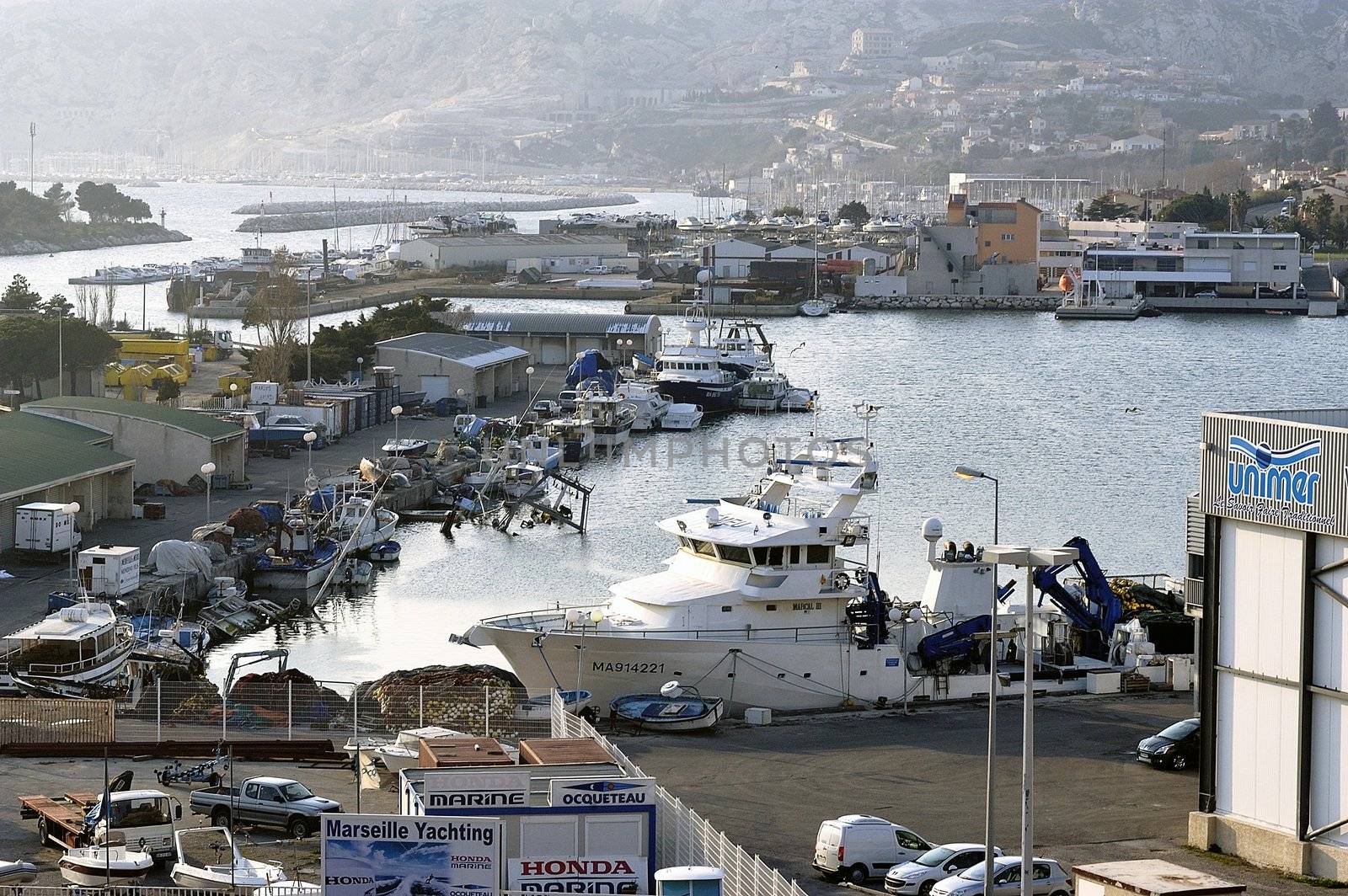 Industry on the wearing of Marseilles