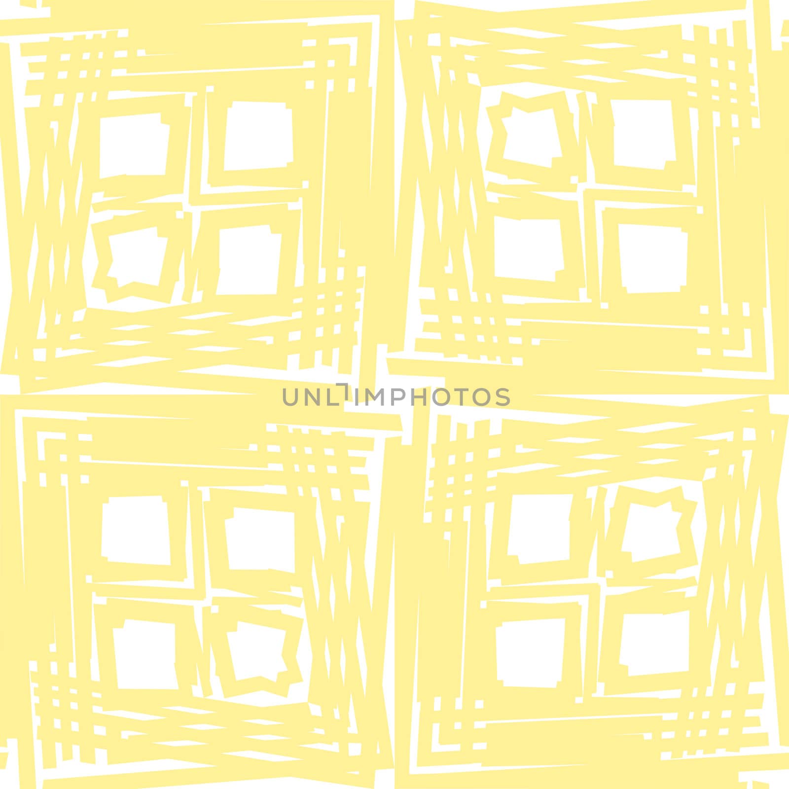 Yellow squares with lines in seamless background wallpaper