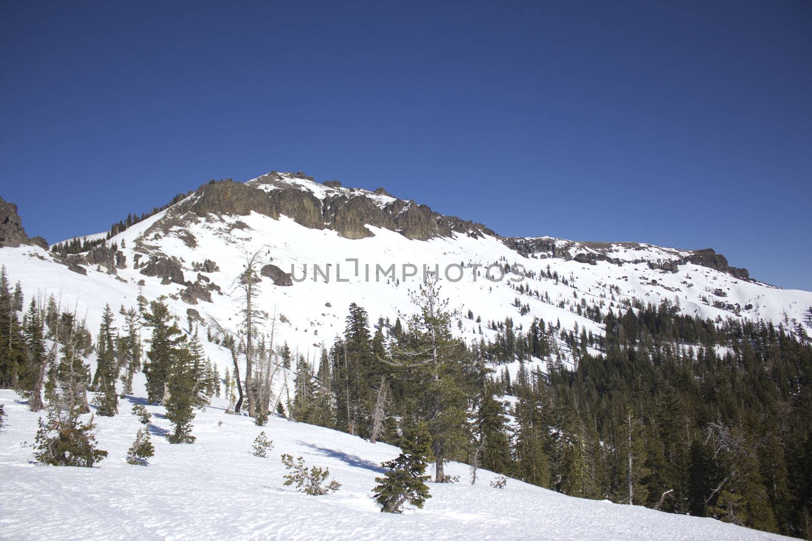 Sierra Nevada snow ranges by jeremywhat