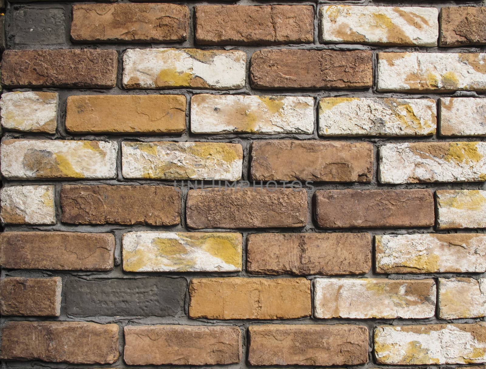 Brick wall texture for background