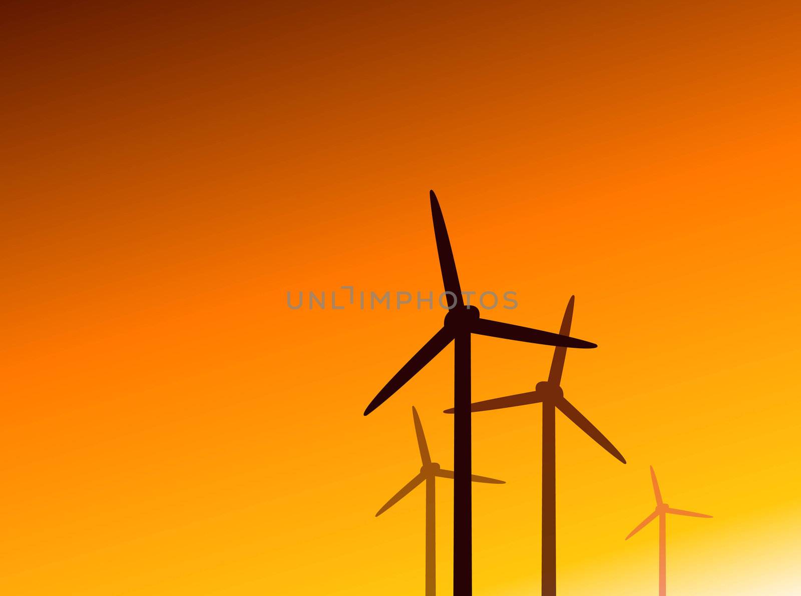 Wind turbines by leeser