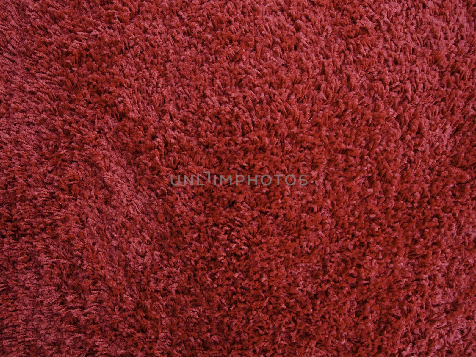 red carpet texture, close-up  by siraanamwong