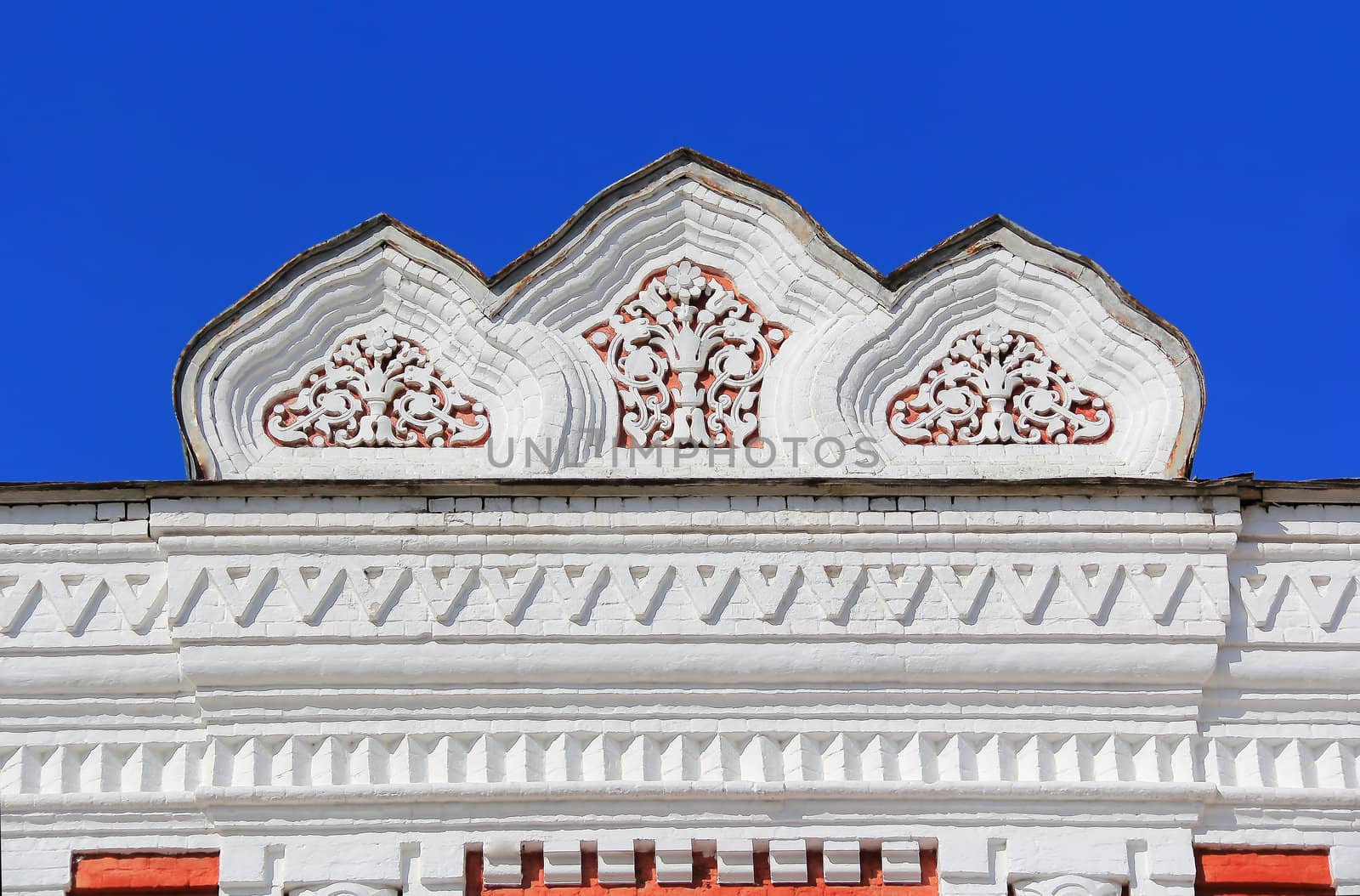 Image of detail theatre with Samara blazon