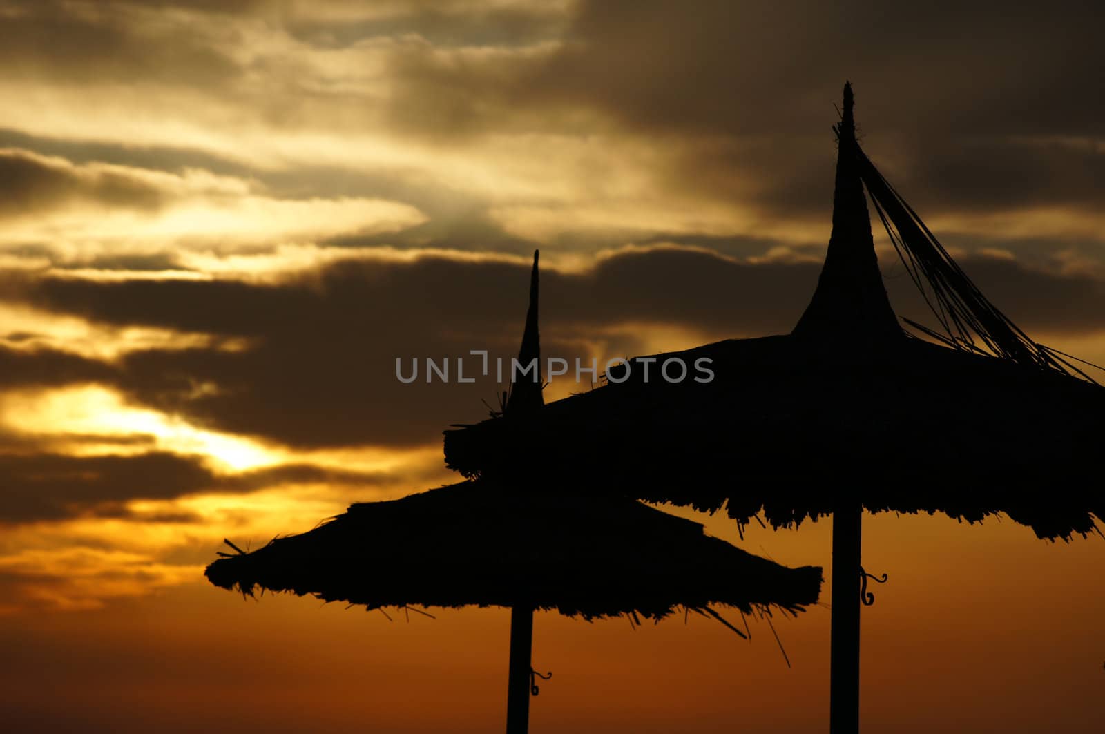 Sunrise over the Red sea egyptian coast by Elet