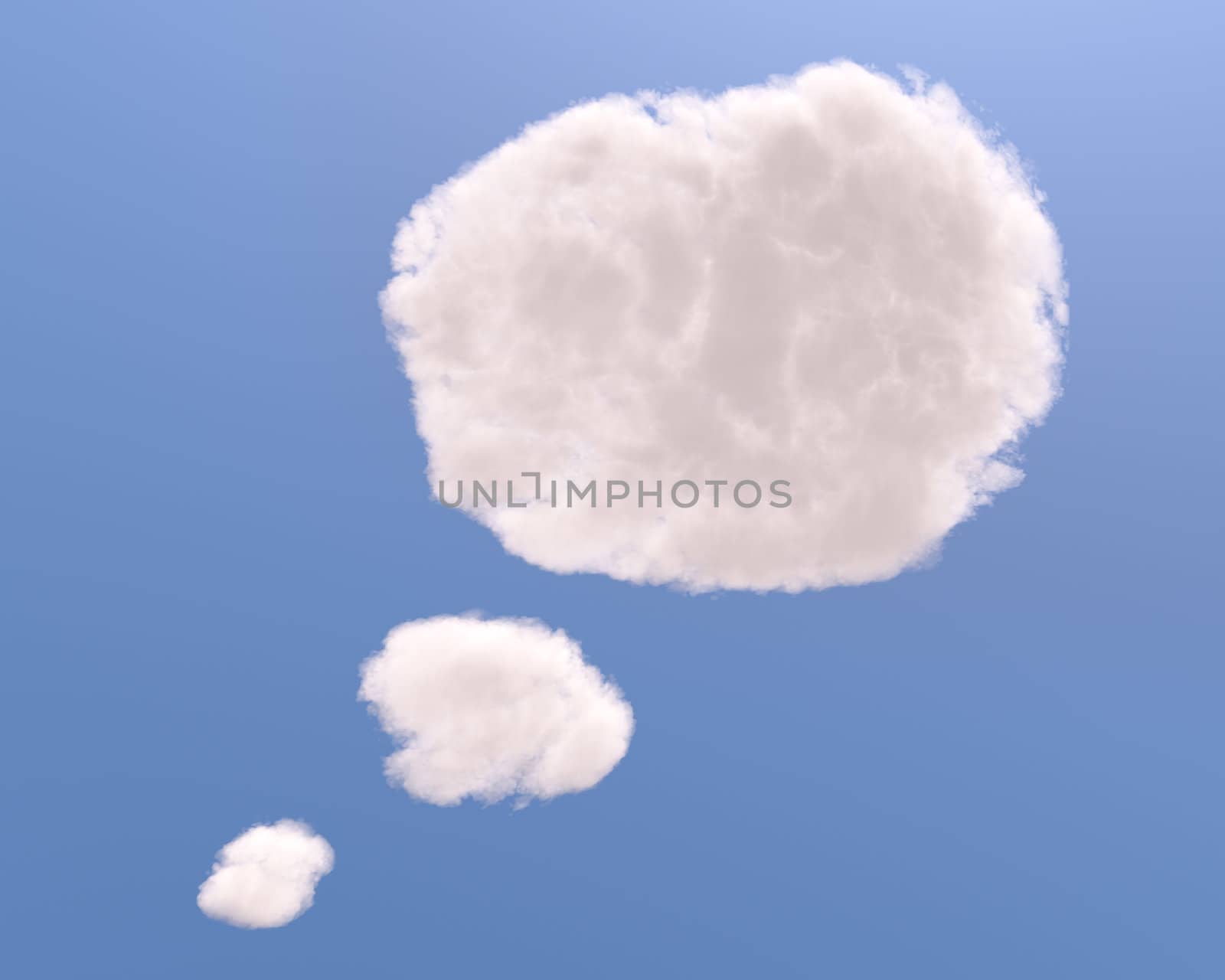 Text bubble cloud shape by Zelfit