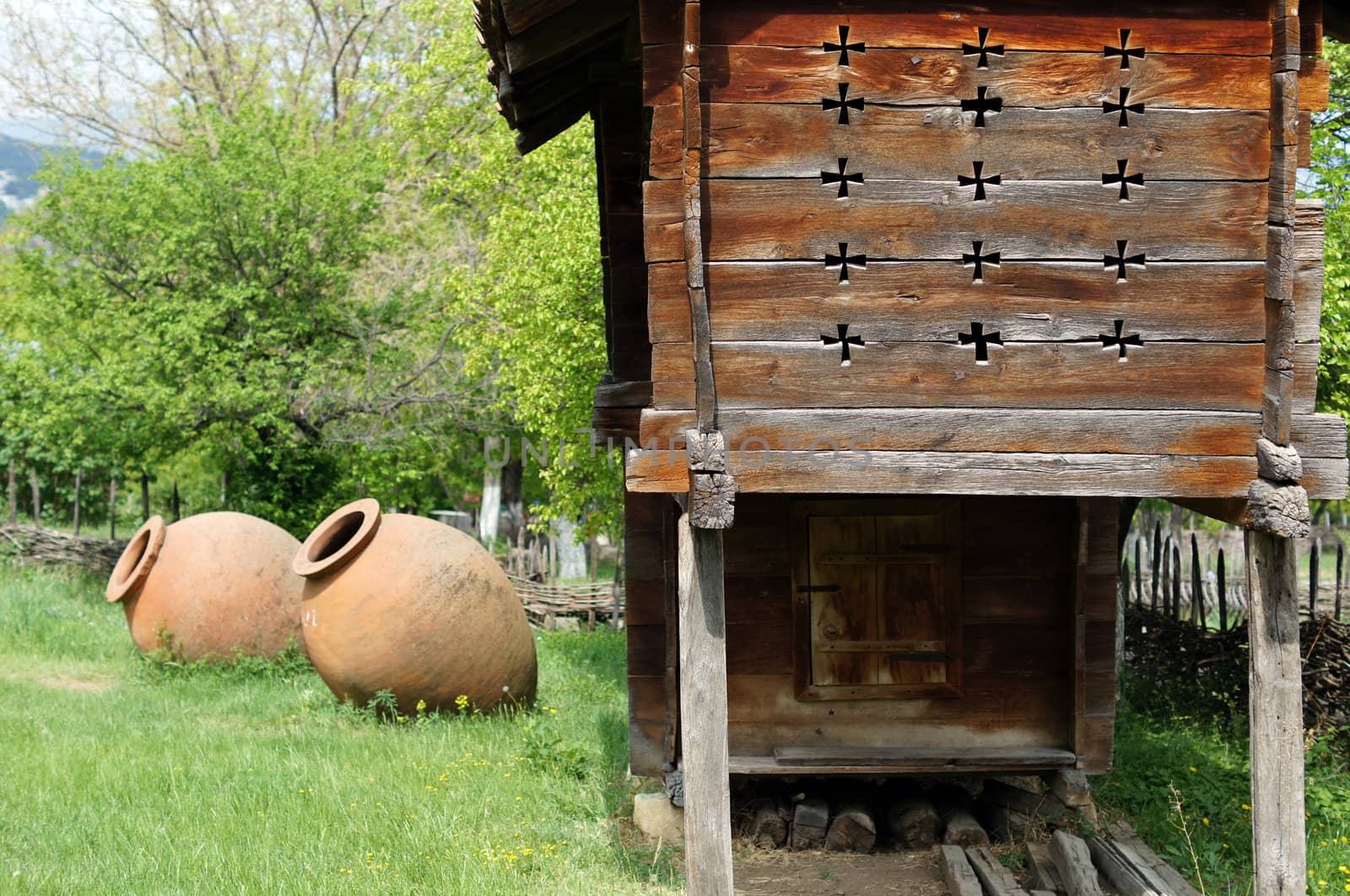 Open-air enthographical museum in the capital of Republic of Georgia - Tbilisi