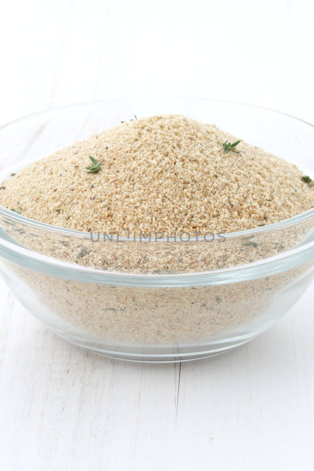 bread crumbs or breaded ingredient used to make fried chicken milanese chicken , nuggets and other delicious breaded foods 