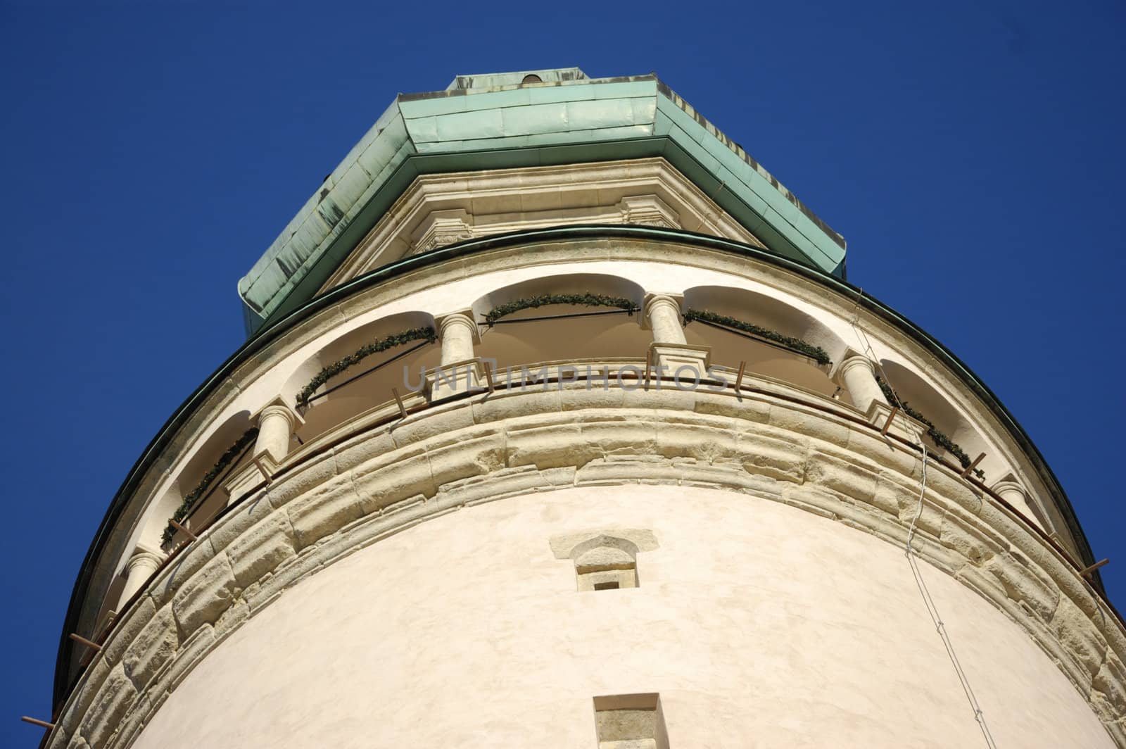 Fire watch tower in Sopron, Hungary