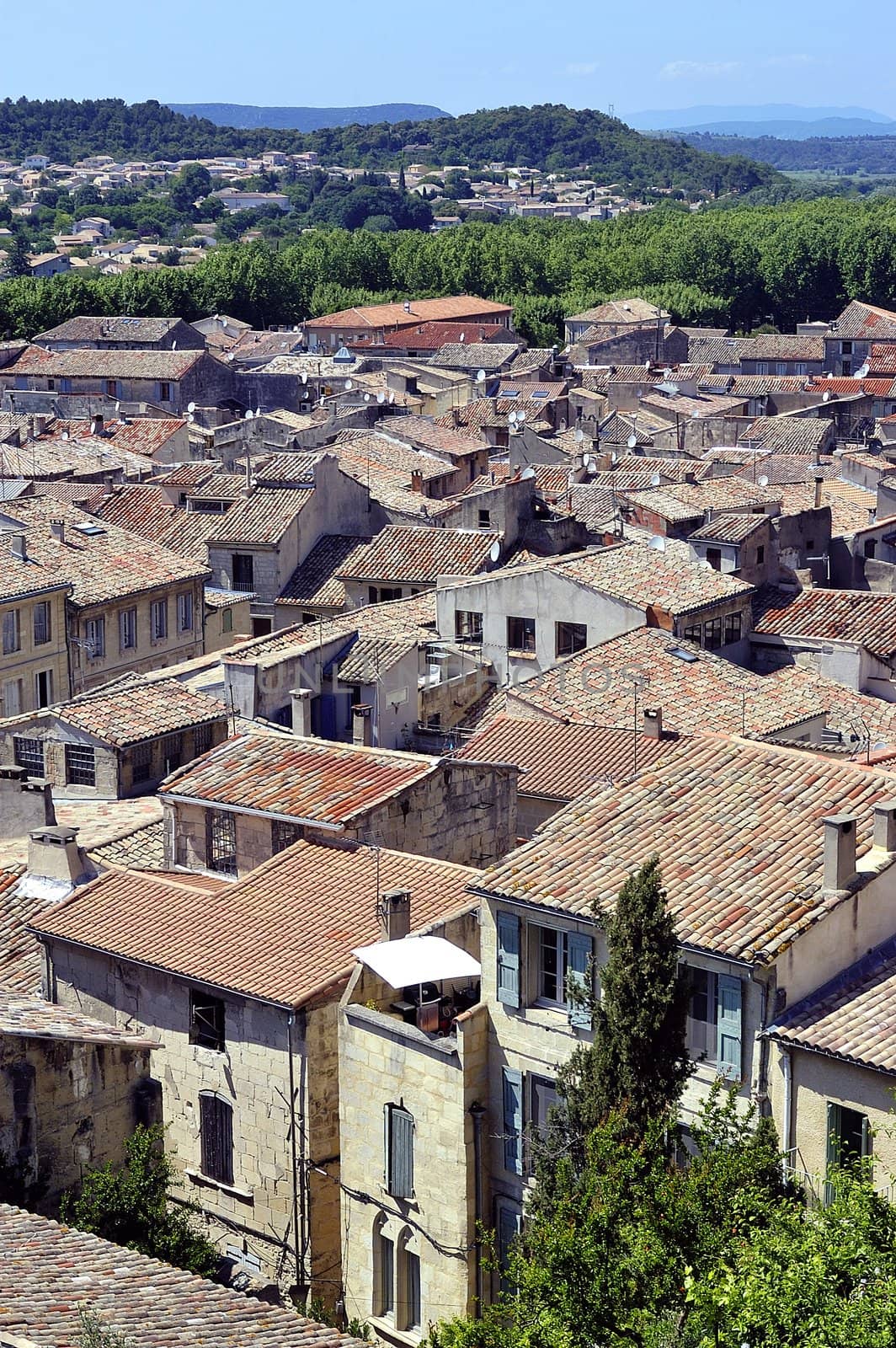 Sommieres in the French department of Gard