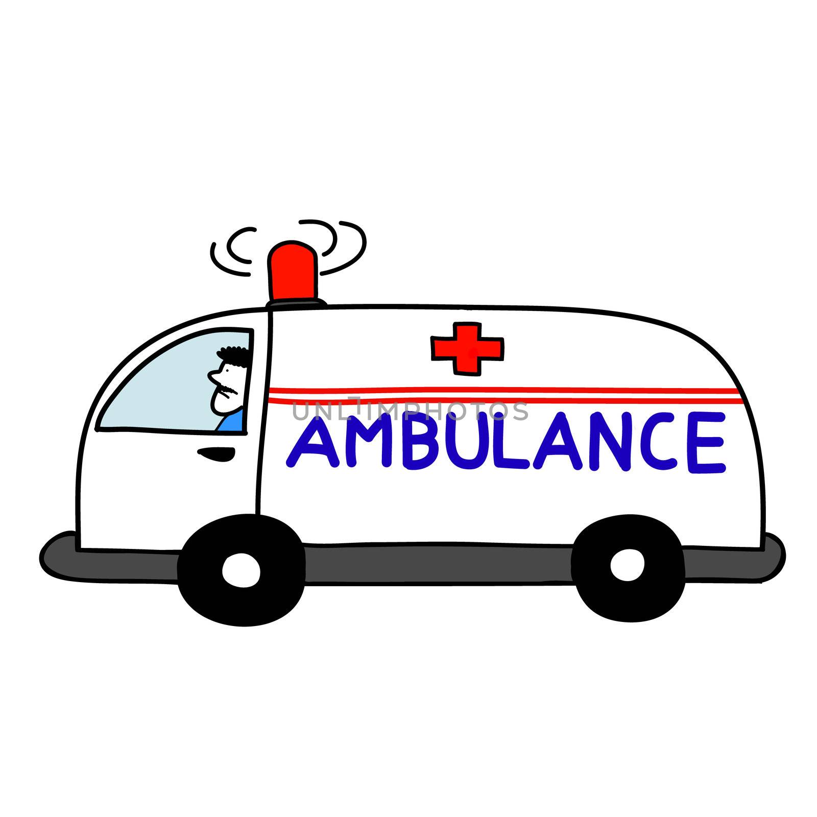 ambulance car by jukurae