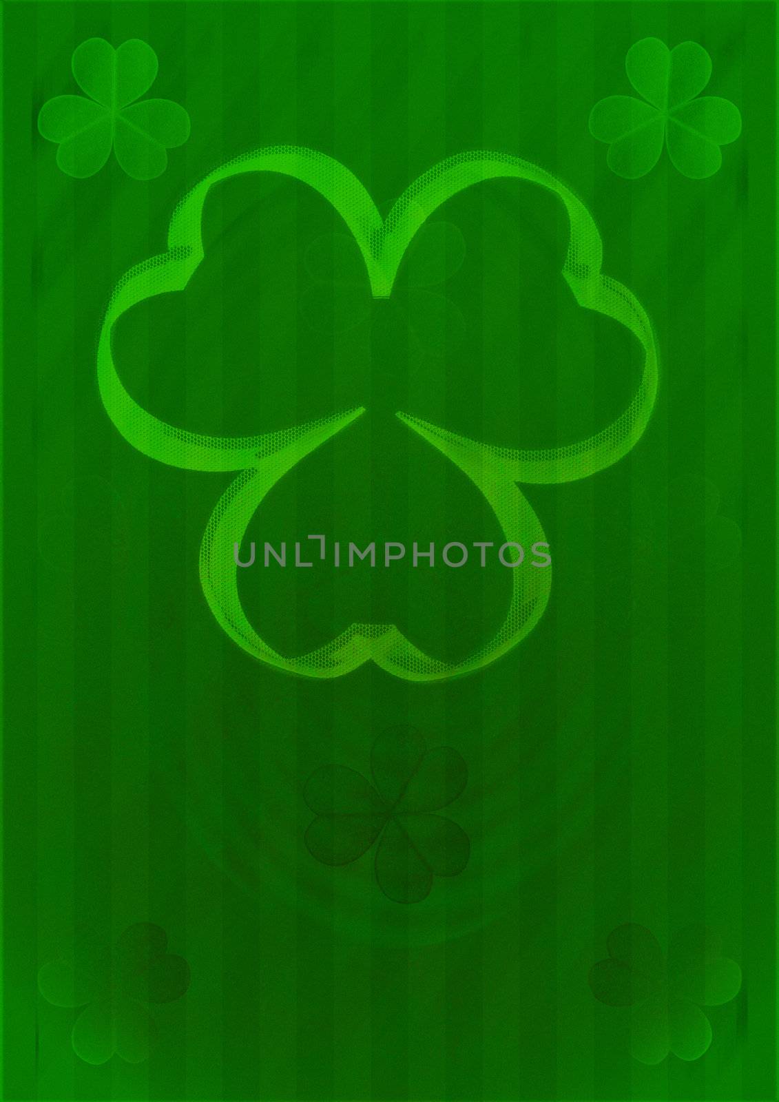 St Patricks Day Abstract backdrop by richter1910