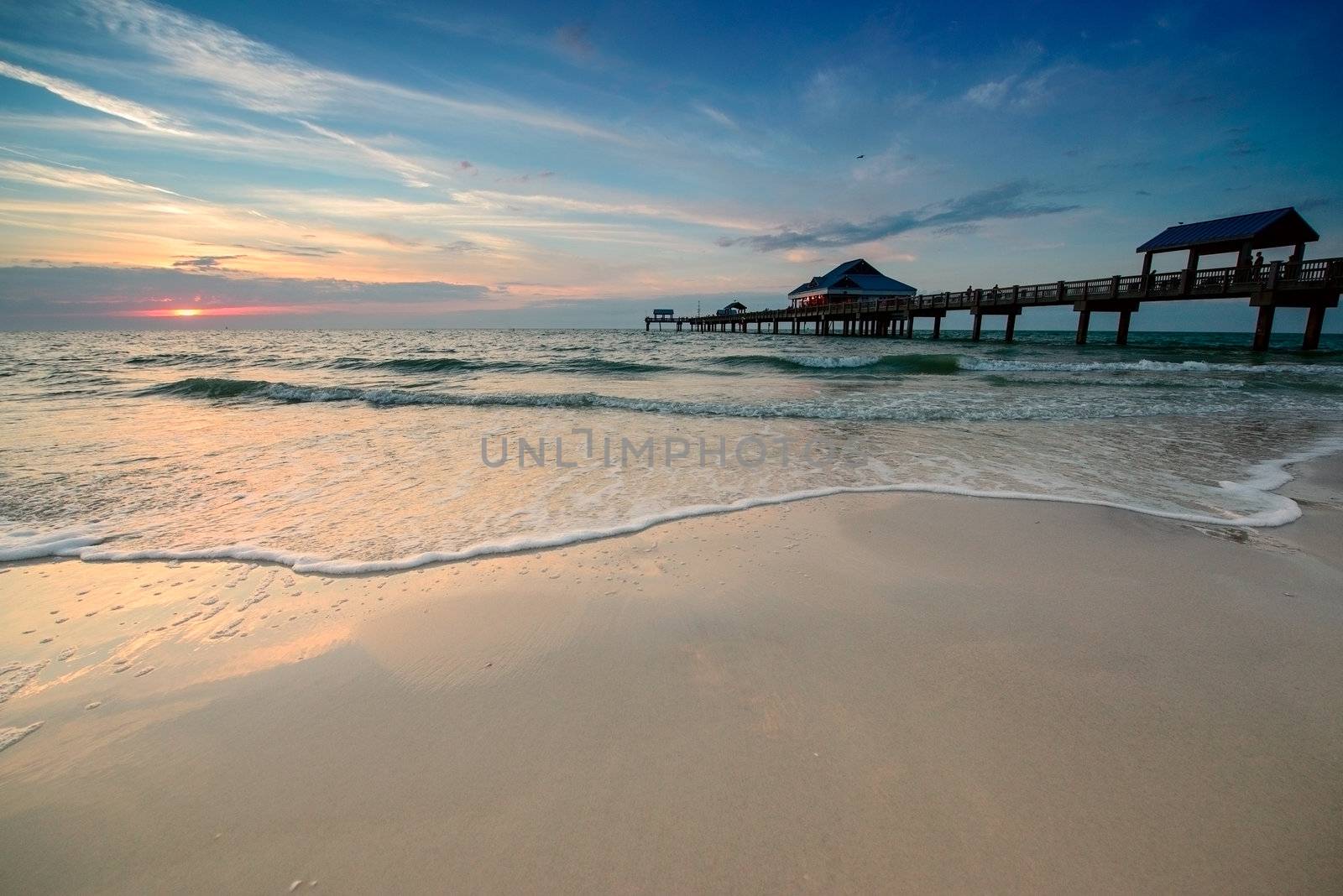 Sunset on Clearwater Beach by liseykina