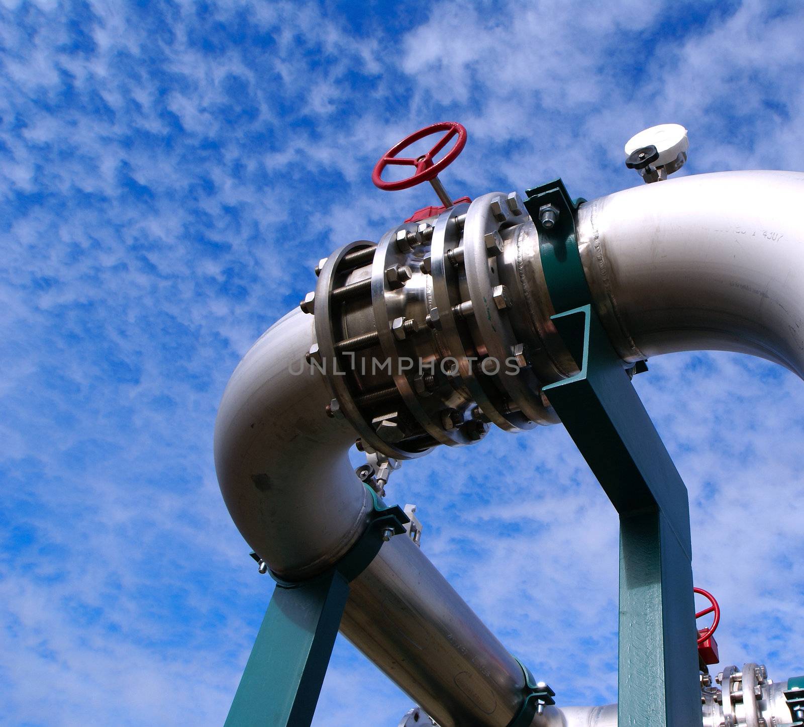 Equipment, cables and piping as found inside of a modern industrial power plant