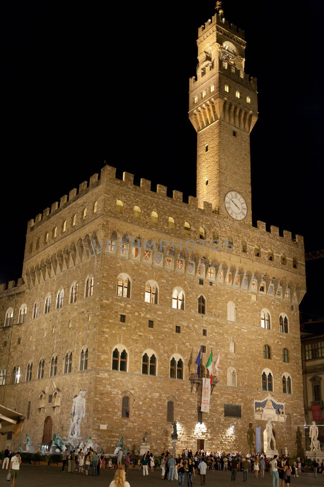  Palazzo Vecchio on Piazza della Signoria, Florence, Tuscany