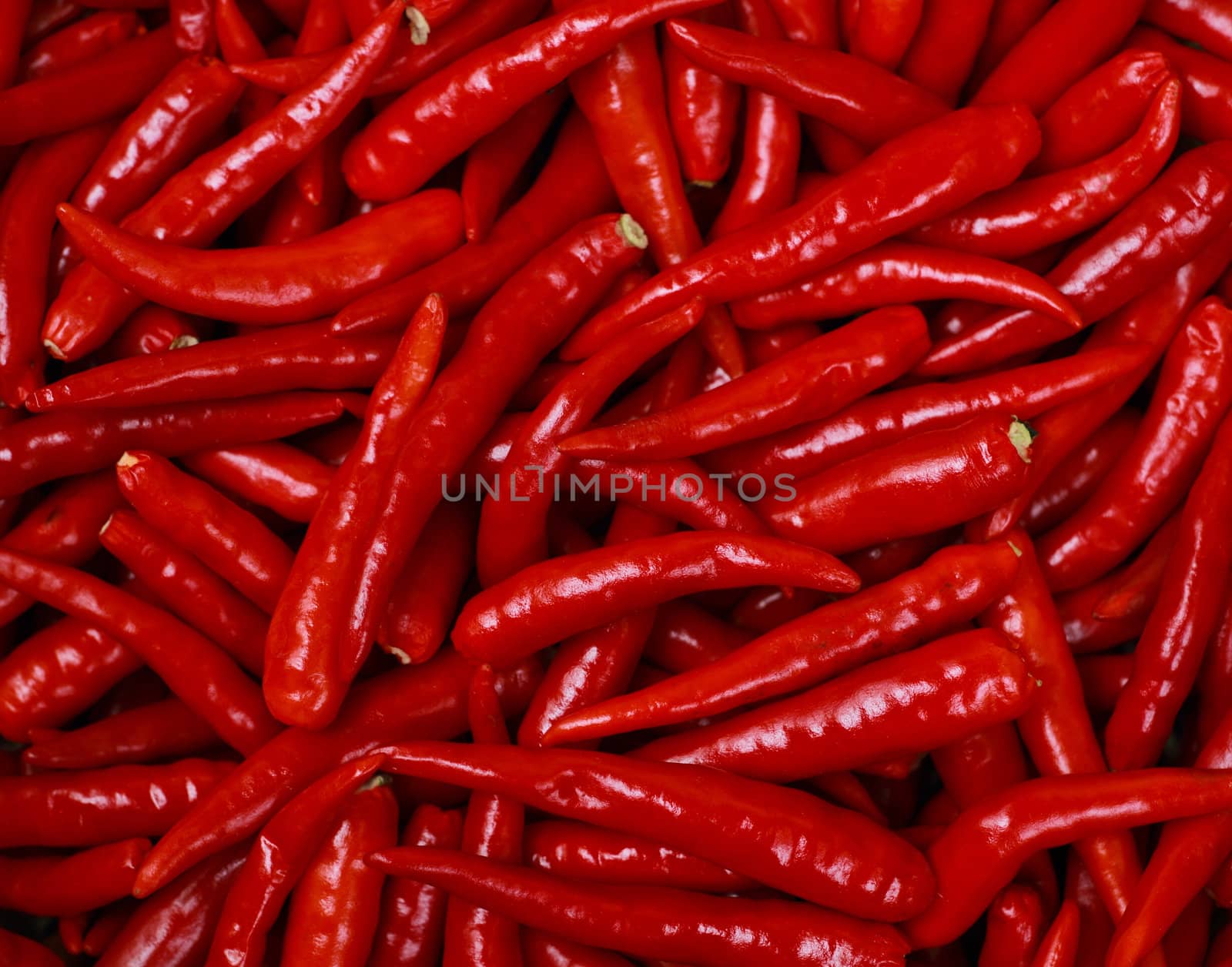 Red pepper close-up texture background