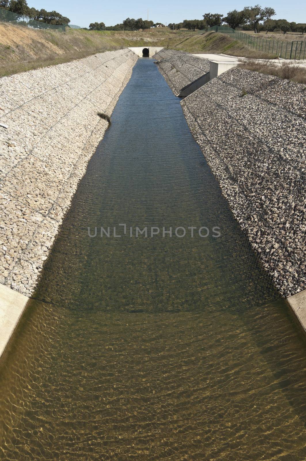 Water diversion canal by mrfotos