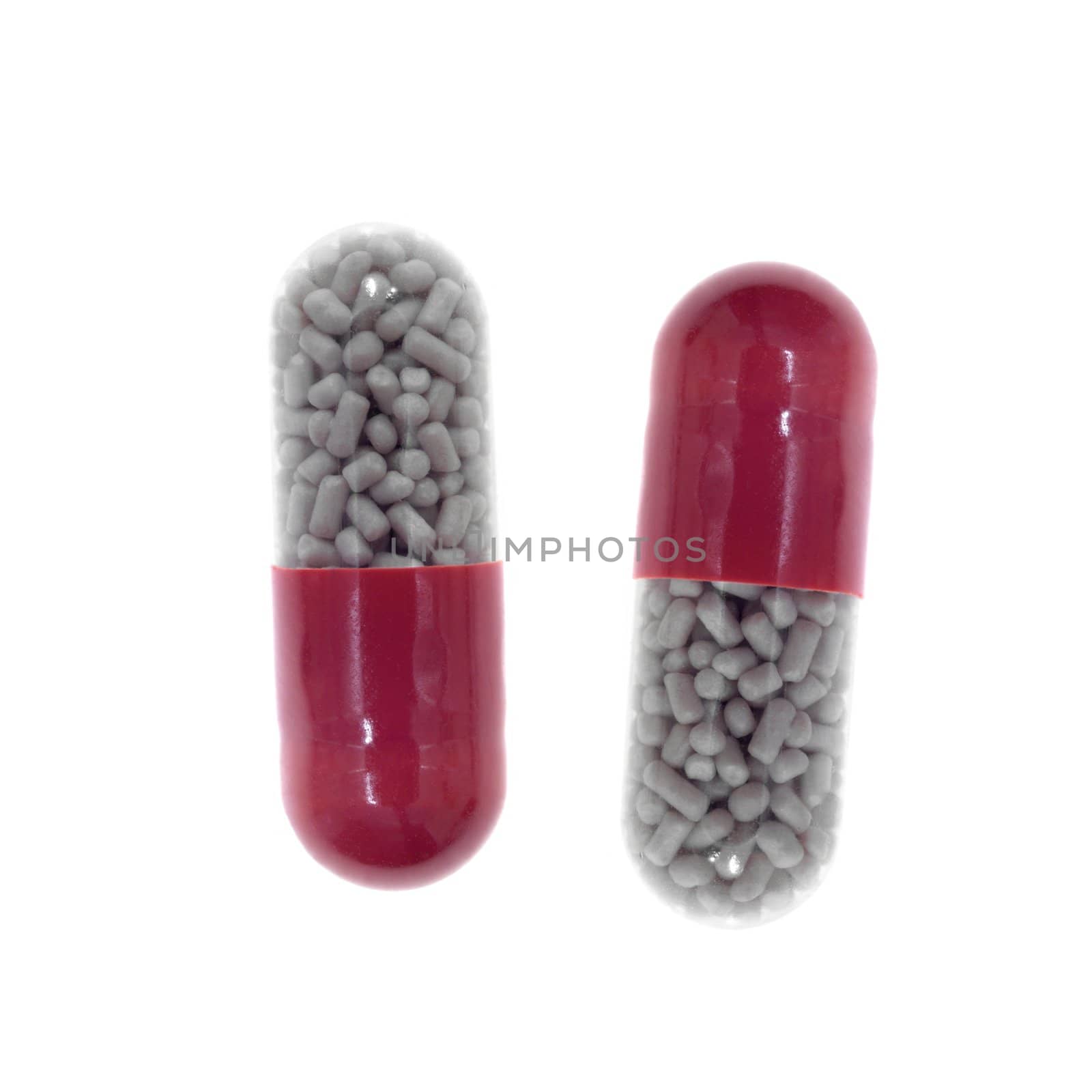 Prescription drugs isolated on a white background