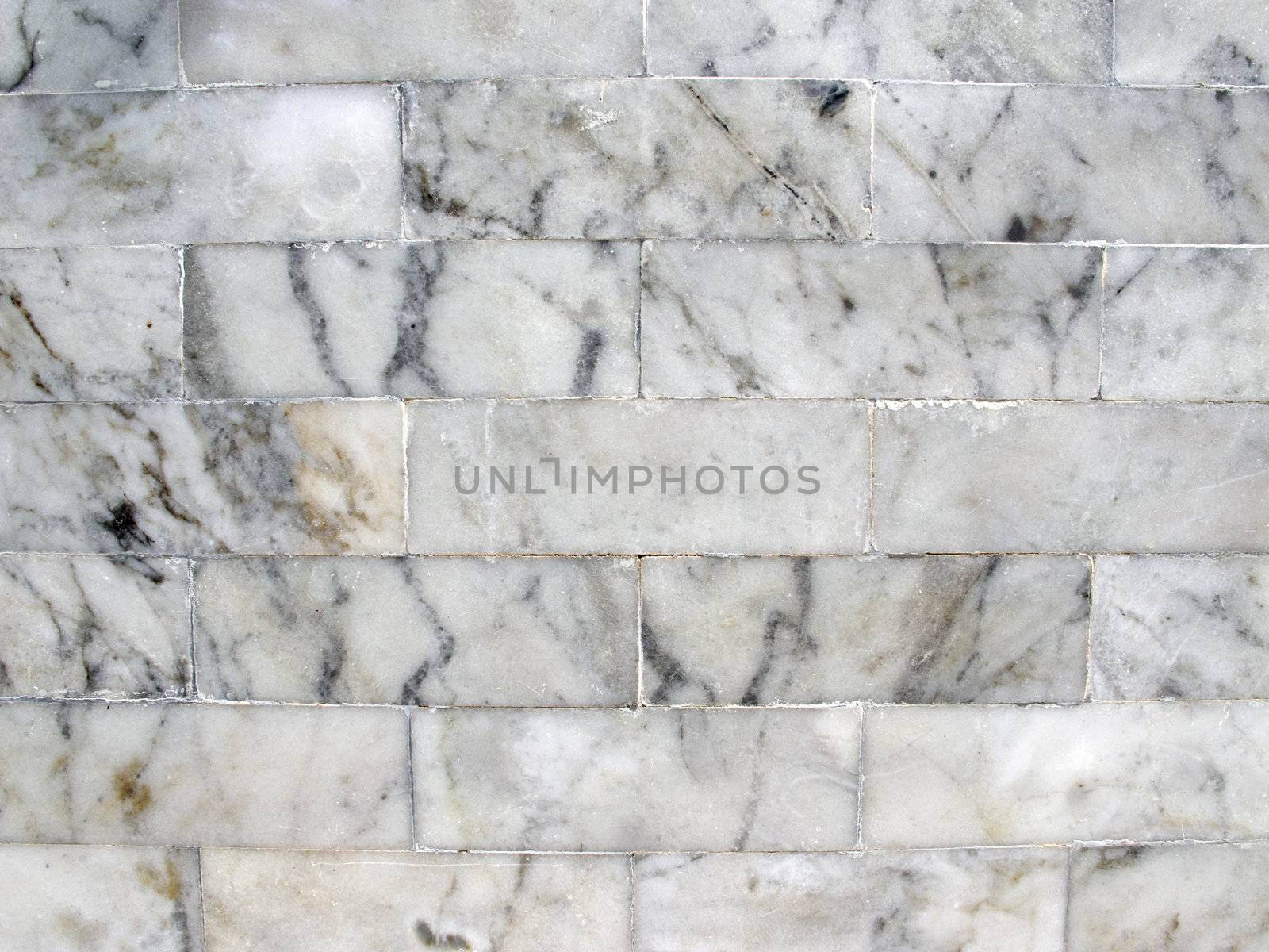 Texture of white grey marble wall