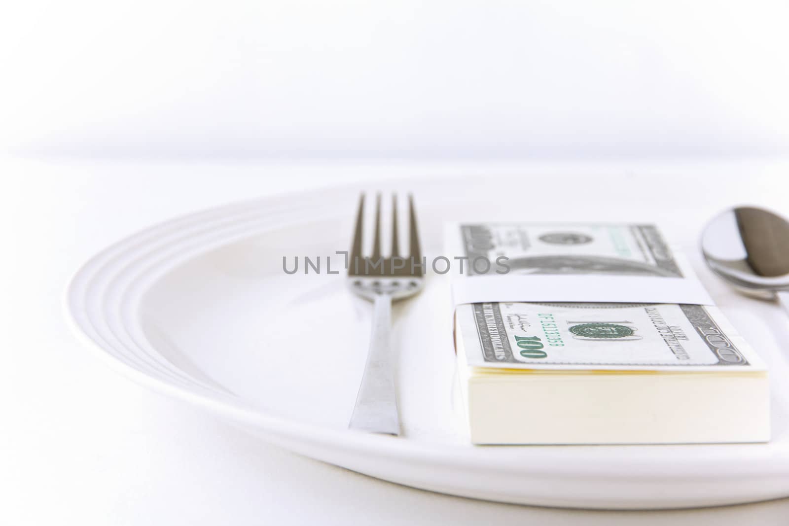 dollar on dish by ponsulak