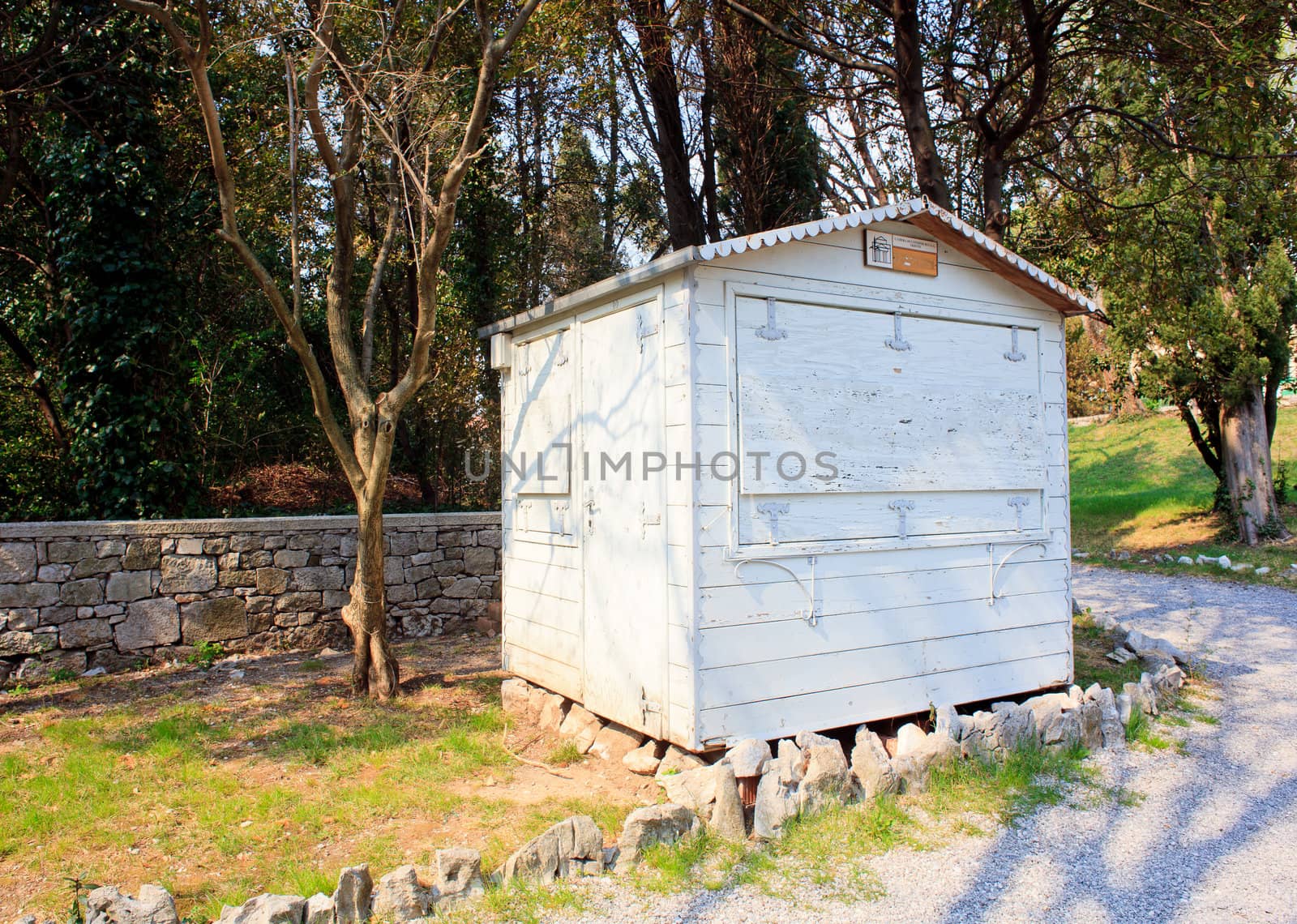 Photo of Little wooden house in the park