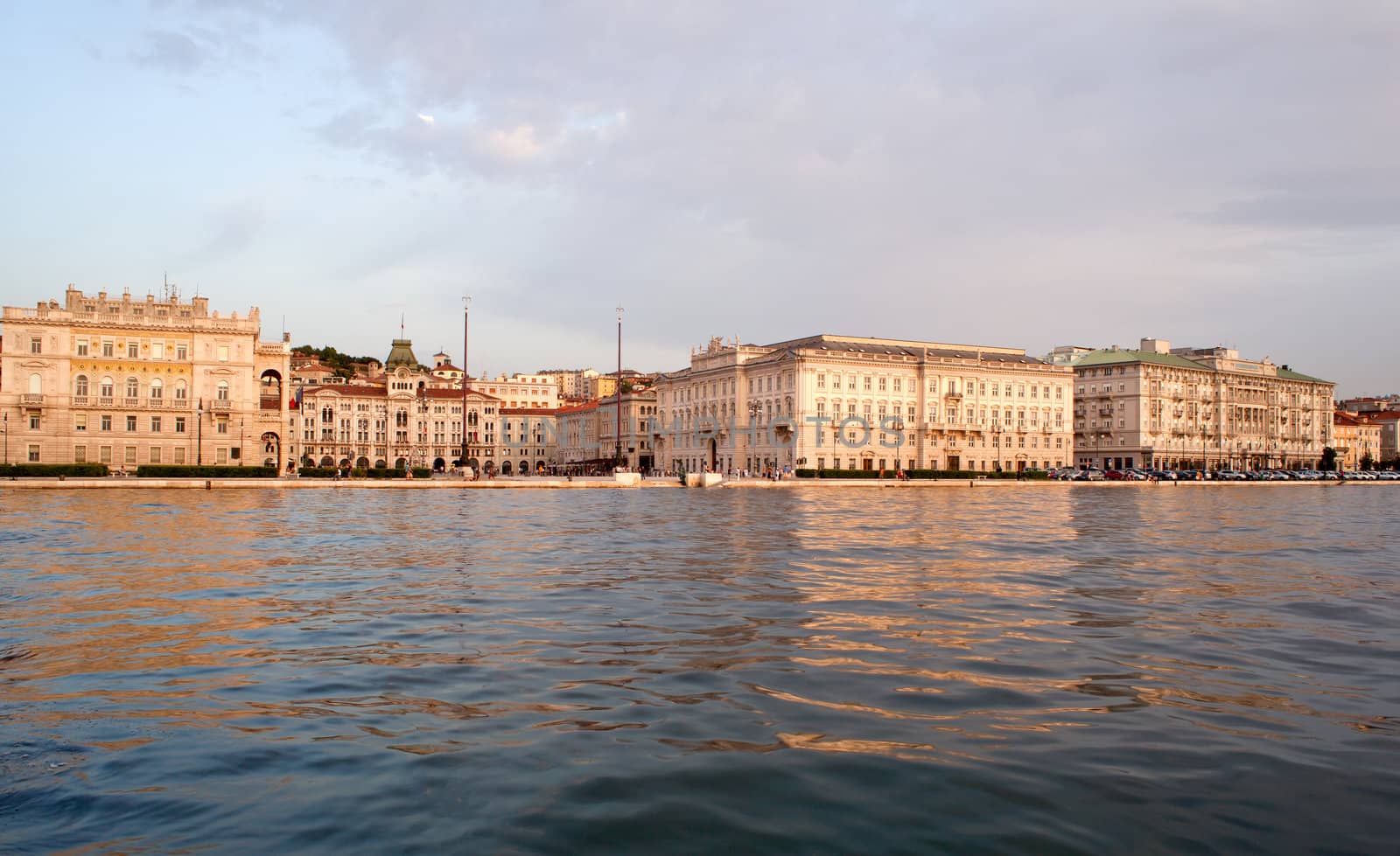 View of Piazza Unità d'Italia, Trieste - Italy