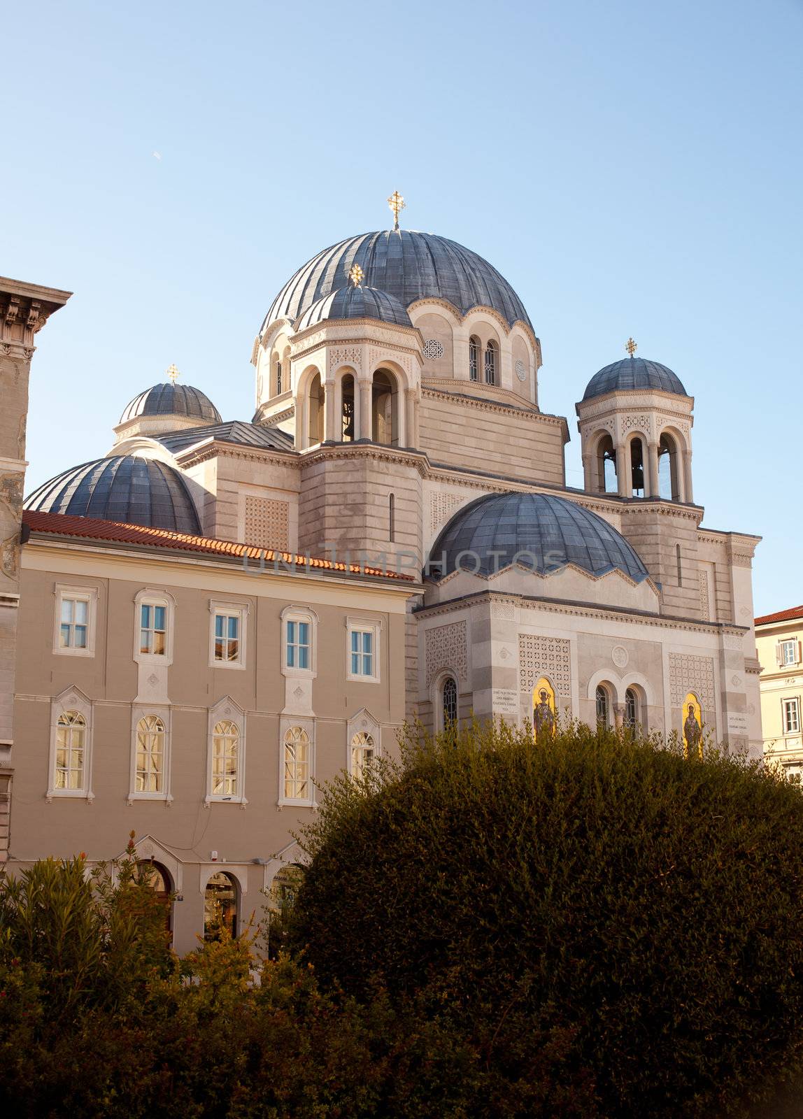 View of Orthodox Church of St. Spyridon, Trieste
