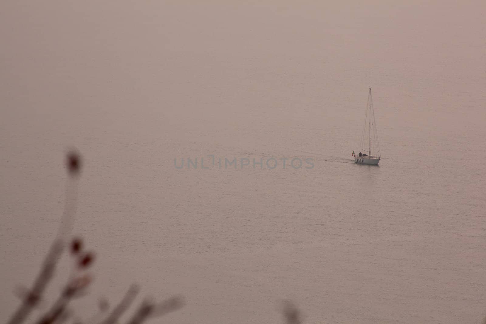 Photo of a Boat in the sea, Duino - Trieste