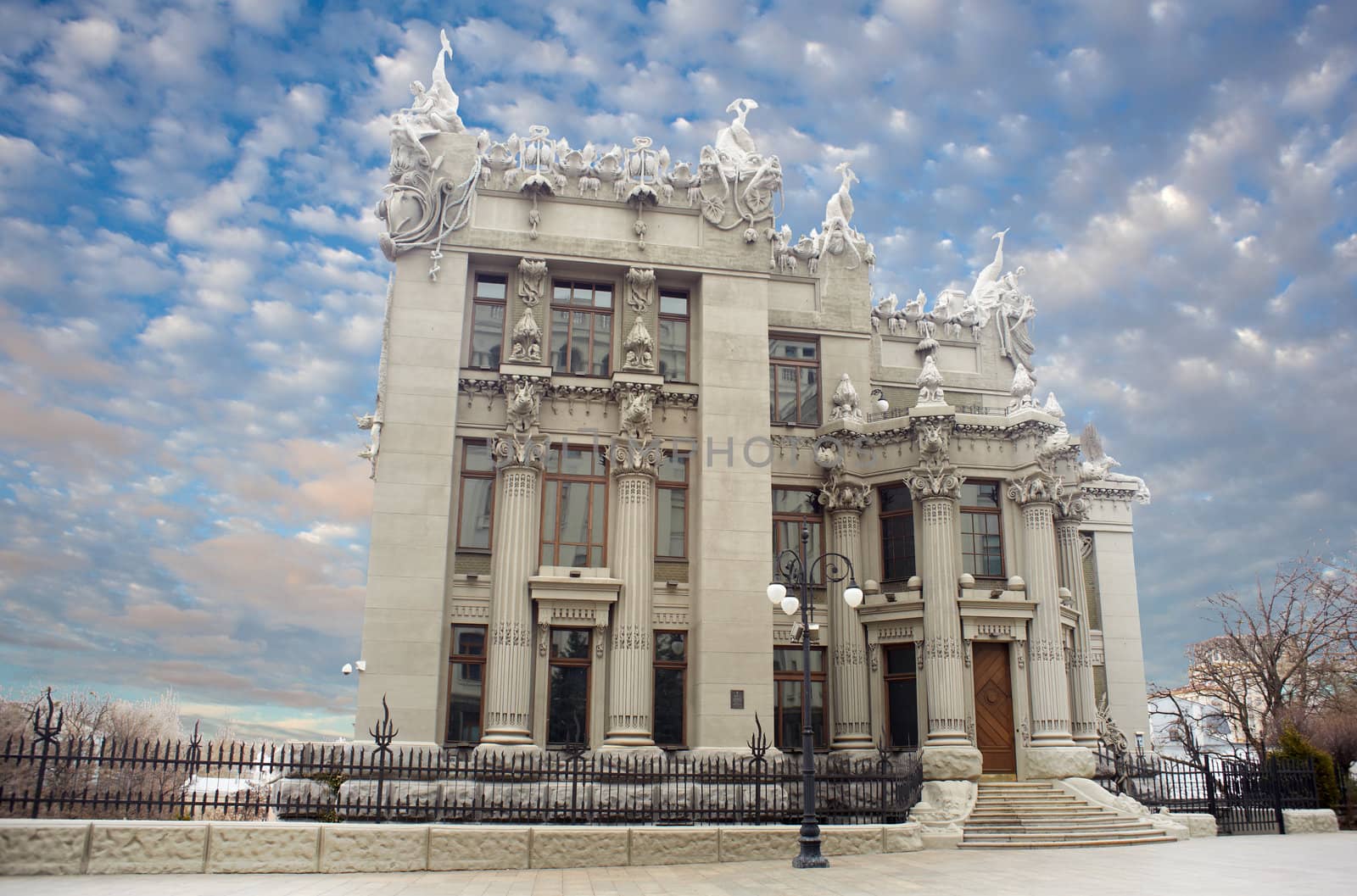 View of Horodetsky House, Kiev