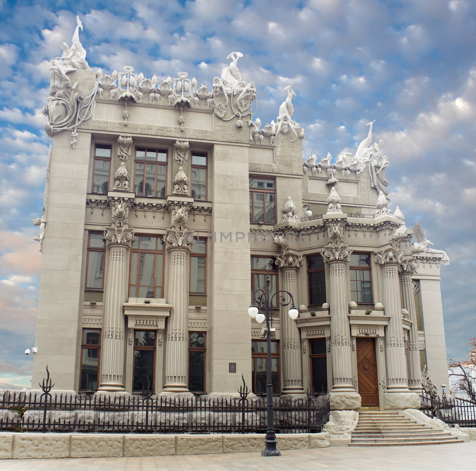 View of Horodetsky House, Kiev