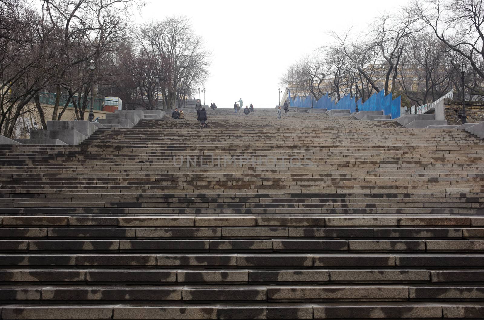 View of the Potemkin steps in Odessa, Ukraine
