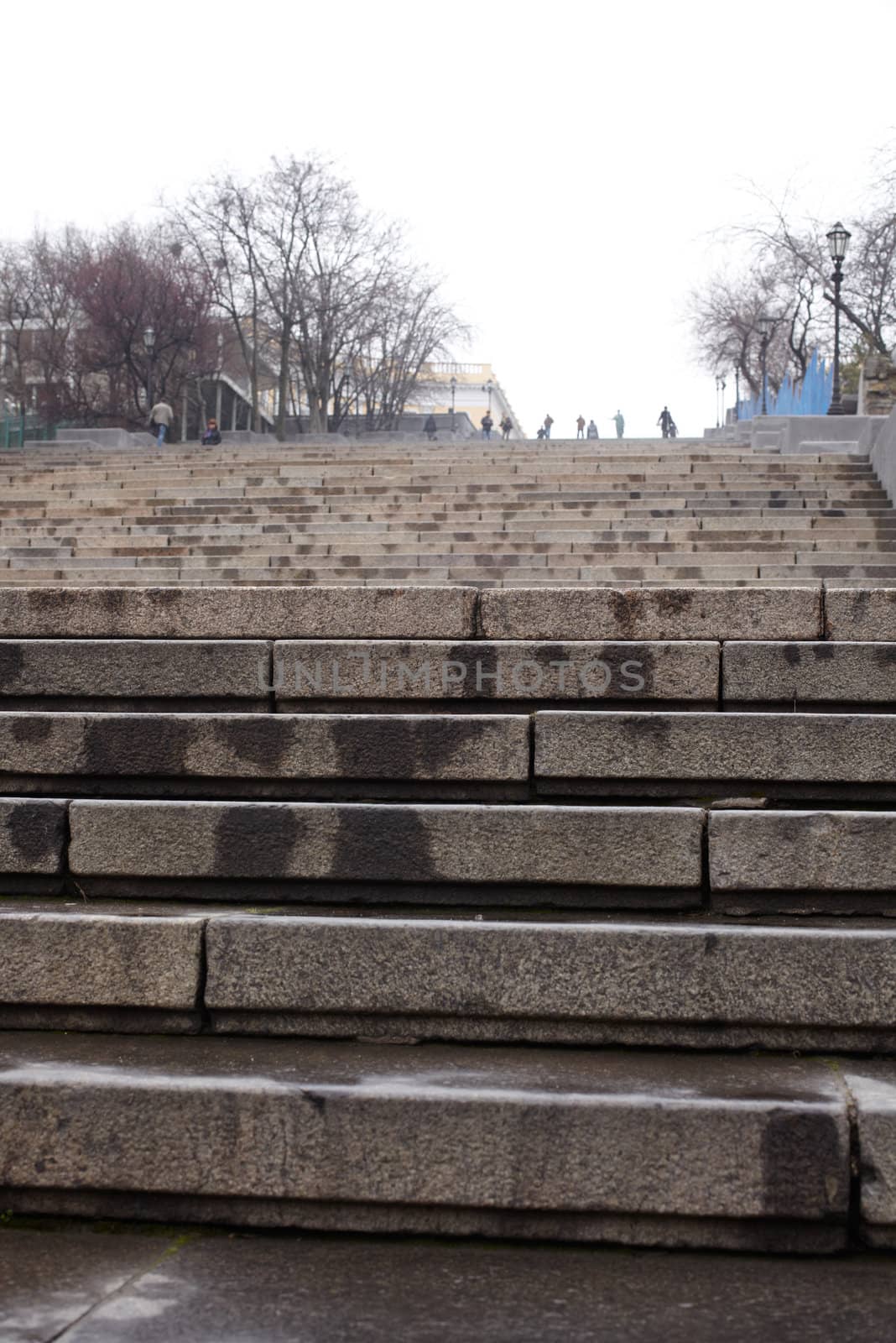 View of the Potemkin steps in Odessa, Ukraine