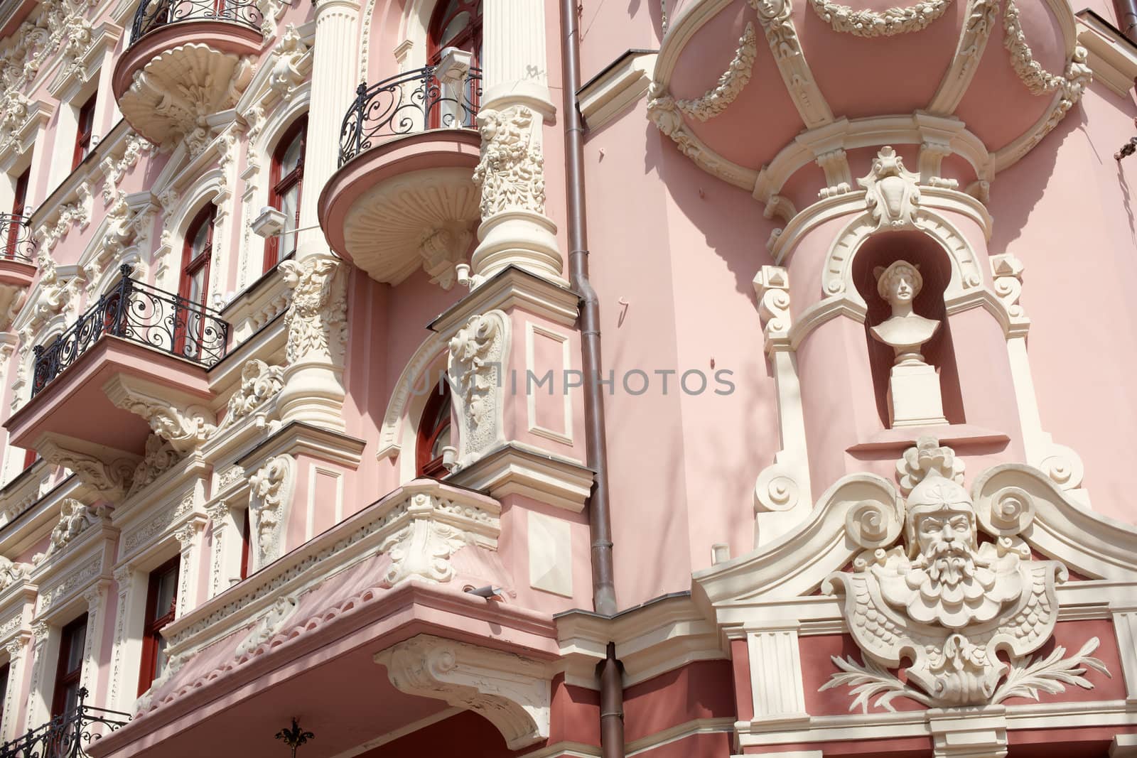 View of Red hotel, Odessa